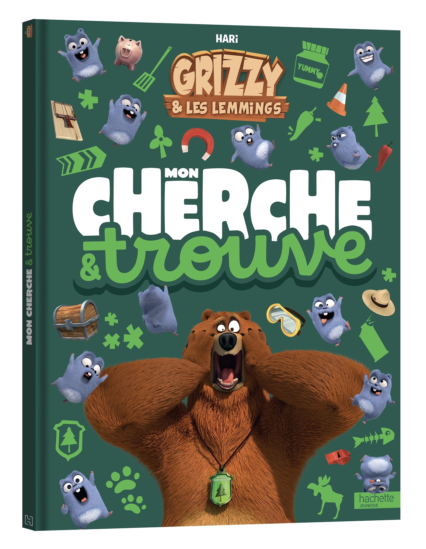 Grizzy et les lemmings - Mon Cherche et Trouve