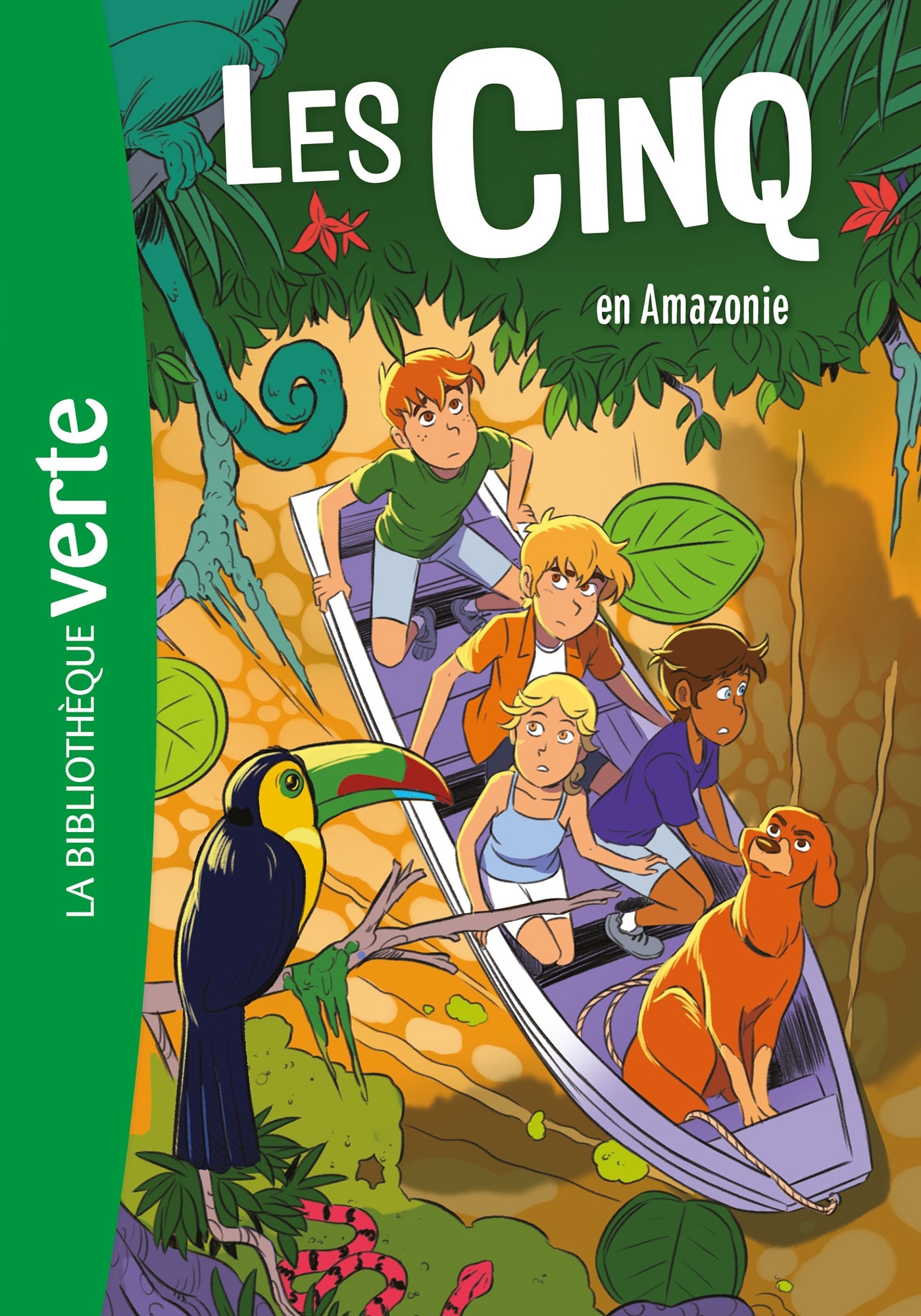 Les Cinq NED 40 -  Les Cinq en Amazonie