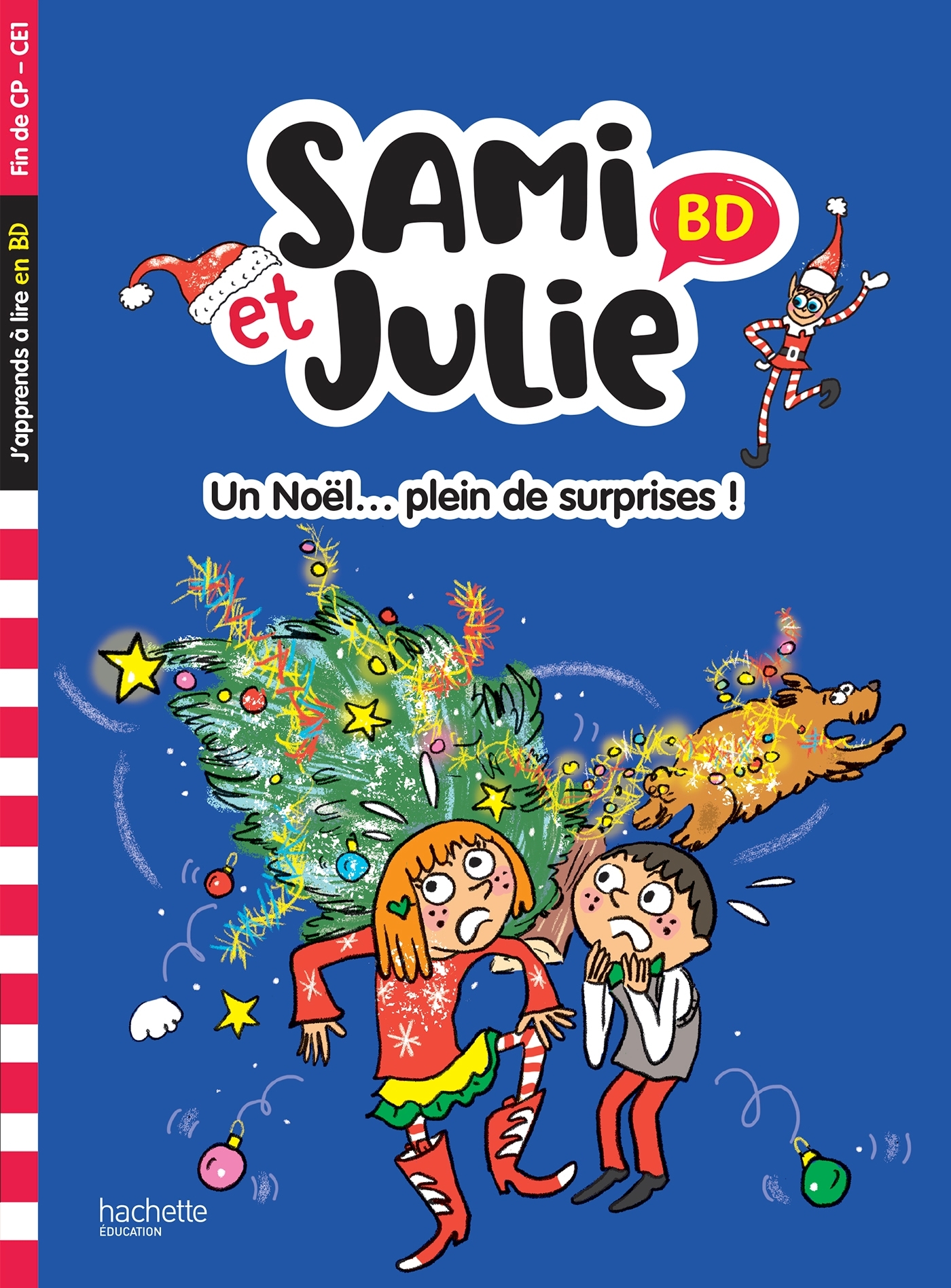Sami et Julie BD Fin de CP-CE1 - Un Noël .... plein de surprises !