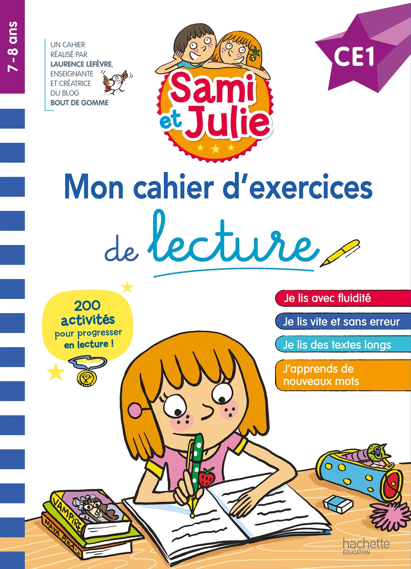 Sami et Julie CE1 - Mon cahier d'exercices de lecture