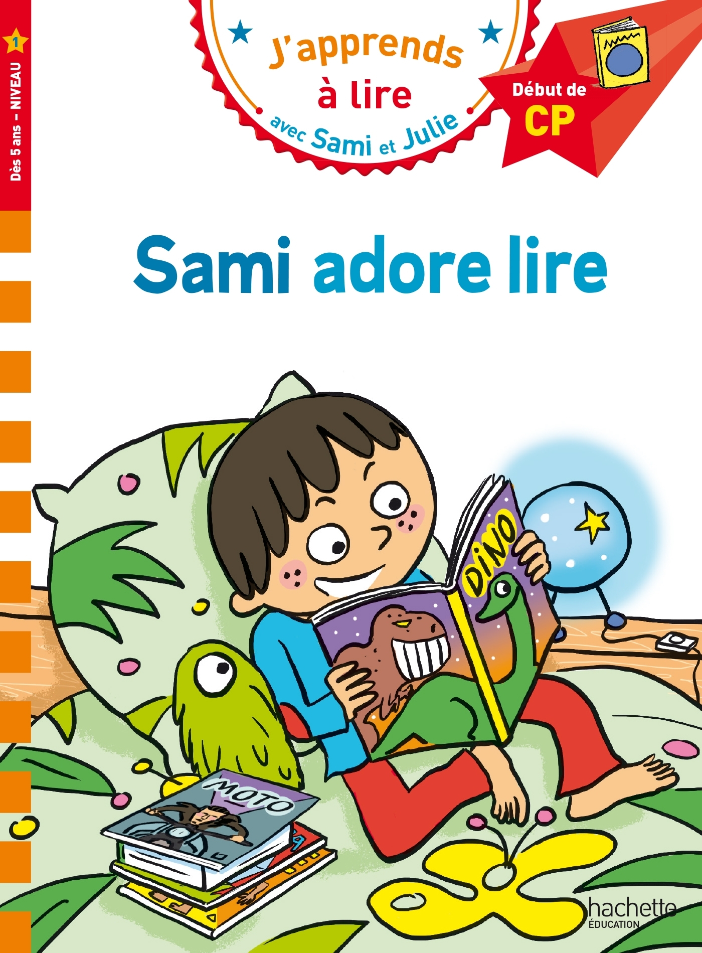 Sami et Julie CP Niveau 1  Sami adore lire