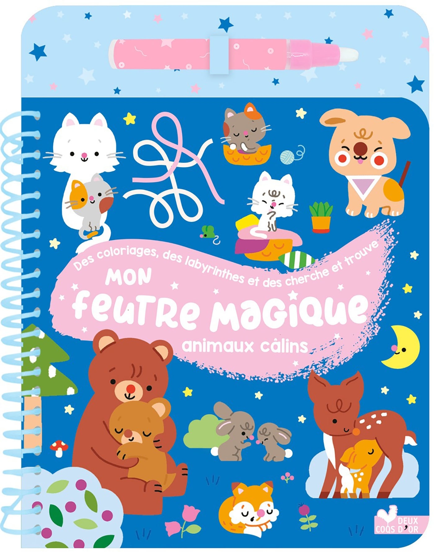 Mon feutre magique Les animaux câlins