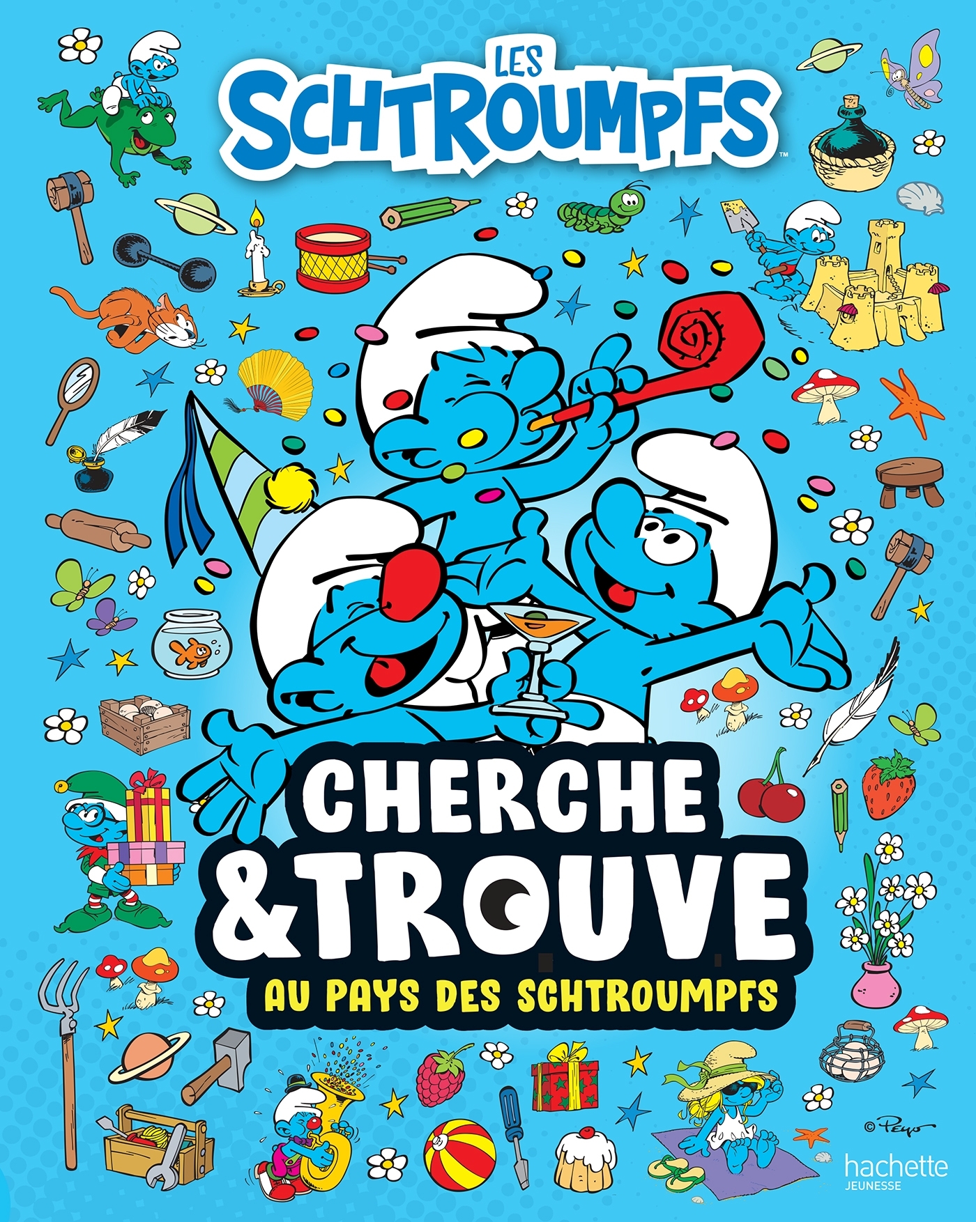 Les Schtroumpfs - Cherche et Trouve - Au pays des Schtroumpfs