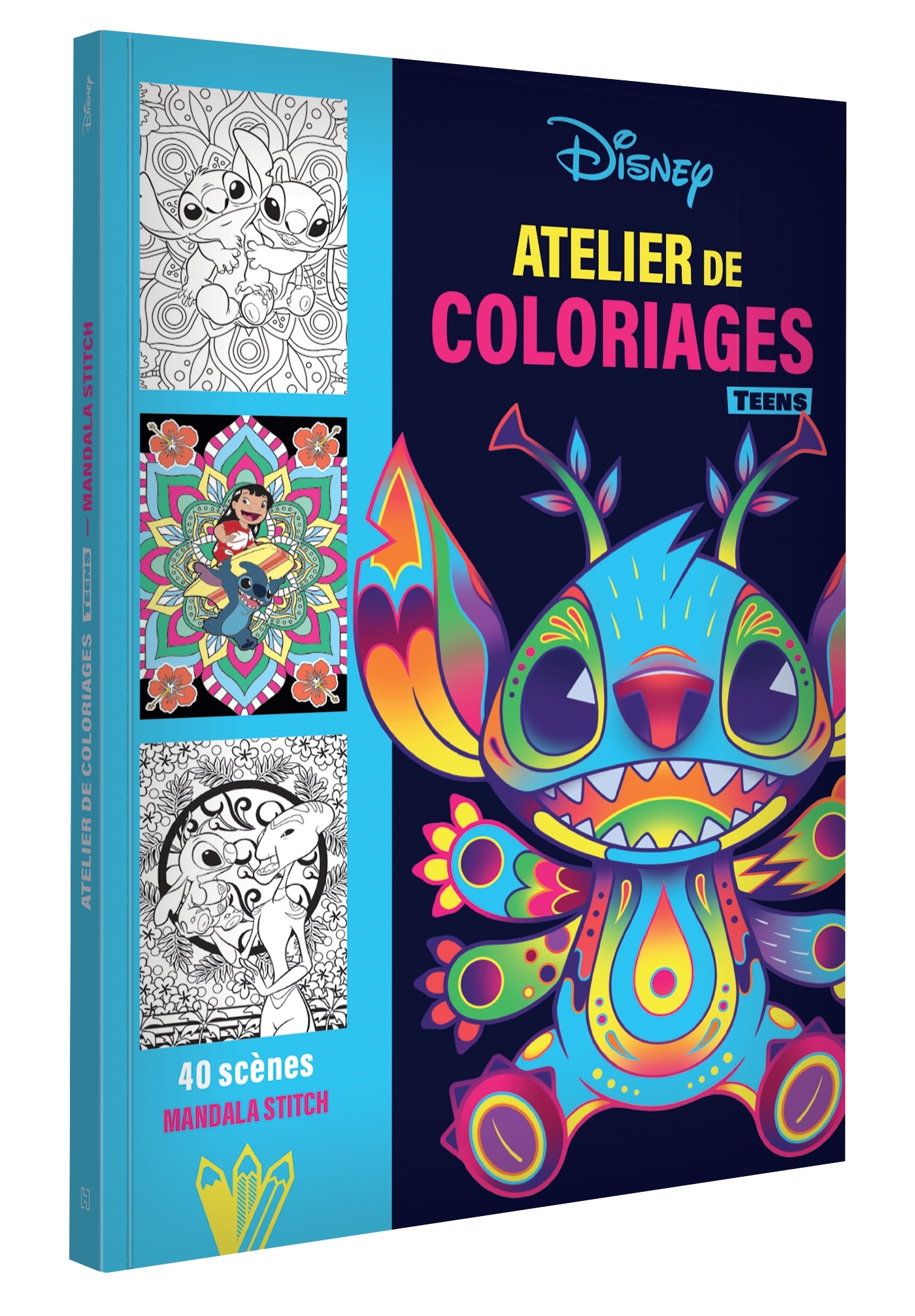 DISNEY TEENS - Atelier de coloriages - Mandala Stitch