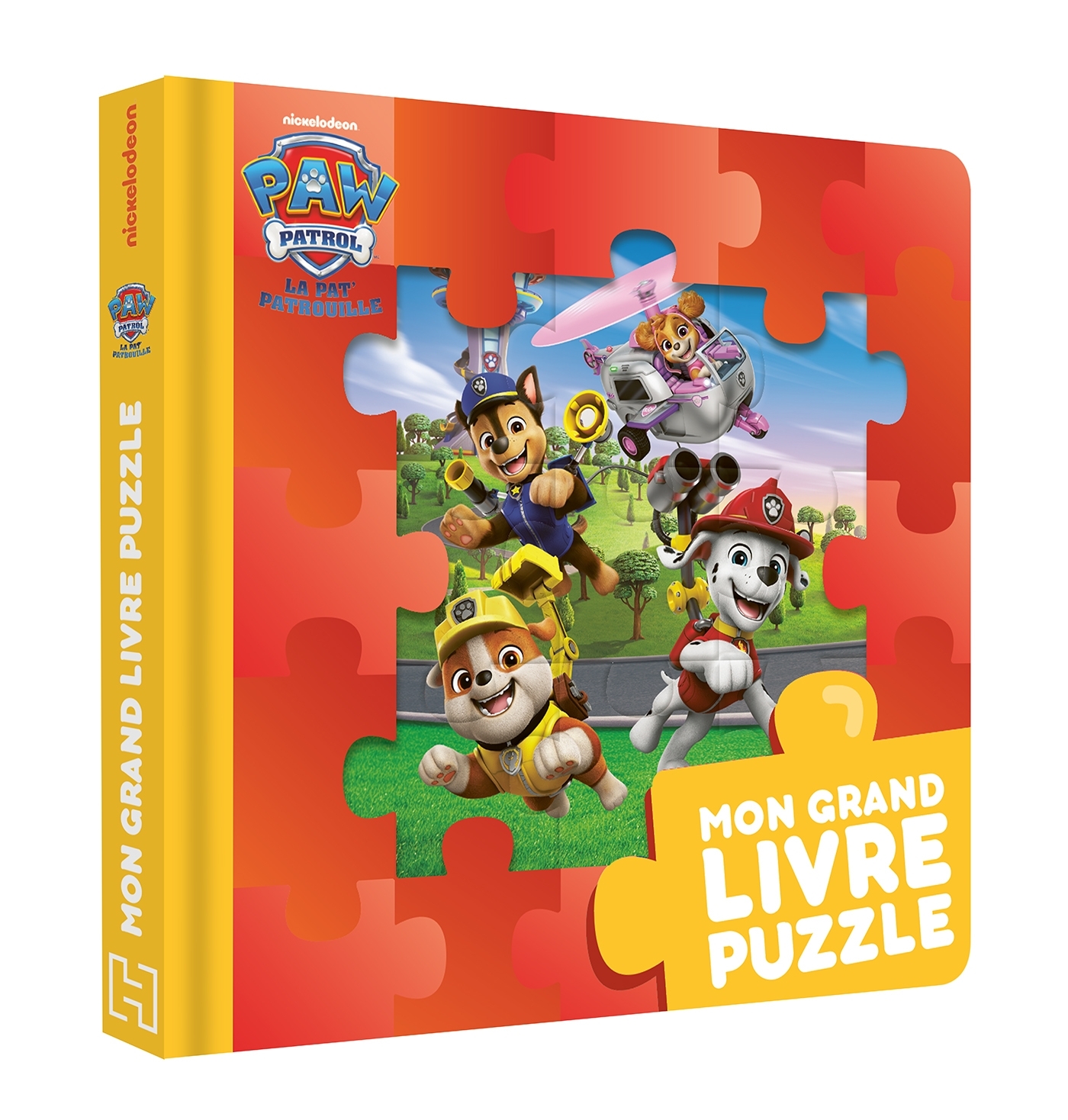Pat' Patrouille - Mon grand livre puzzle