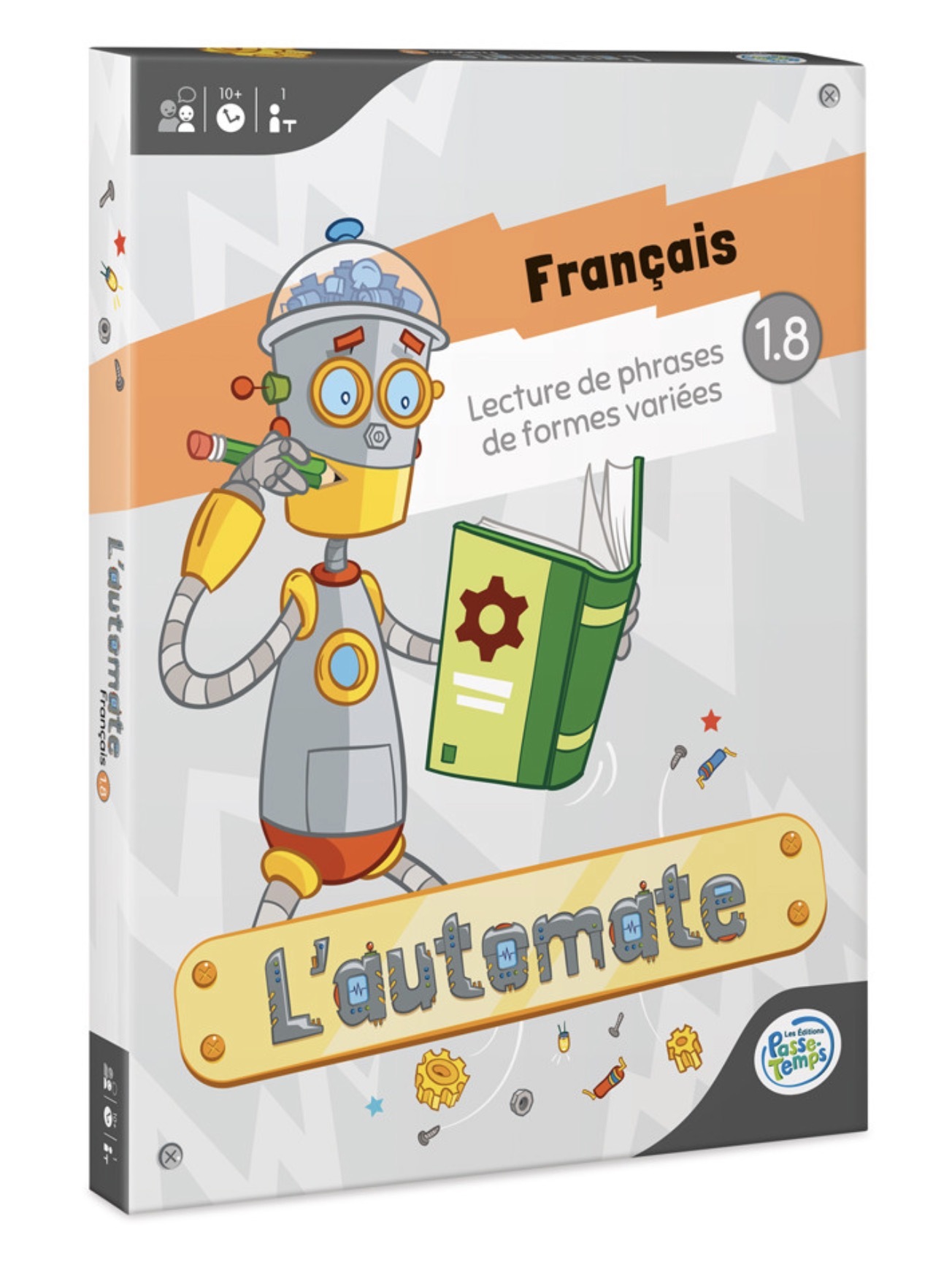 AUTOMATE FRANÇAIS 1.8 - LECTURE DE PHRASES DE FORMES VARIÉES