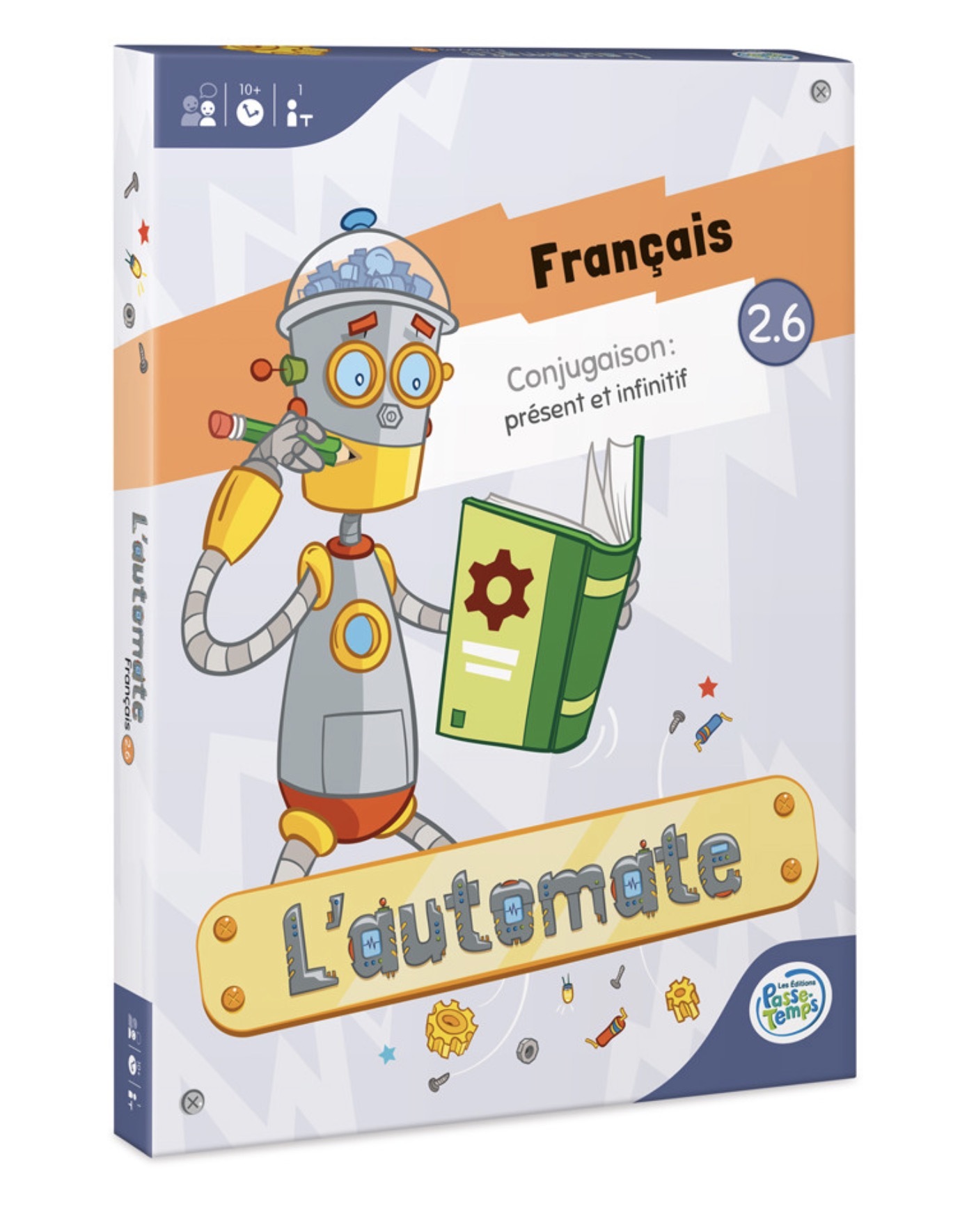 AUTOMATE FRANÇAIS 2.6 - CONJUGAISON PRÉSENT ET INFINITIF