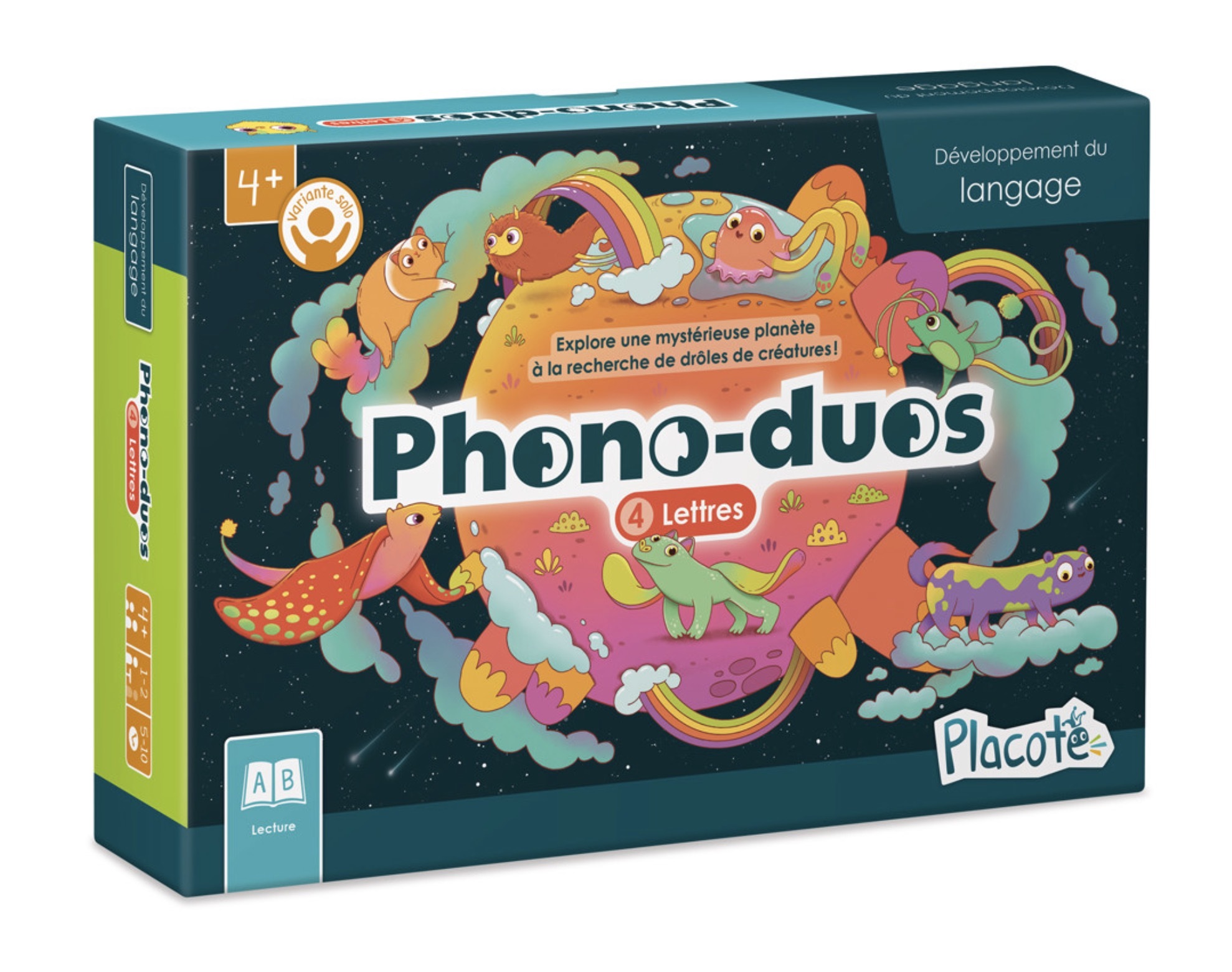 PLACOTE - PHONO-DUOS LETTRES