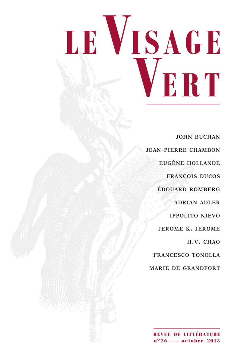 LE VISAGE VERT N°26