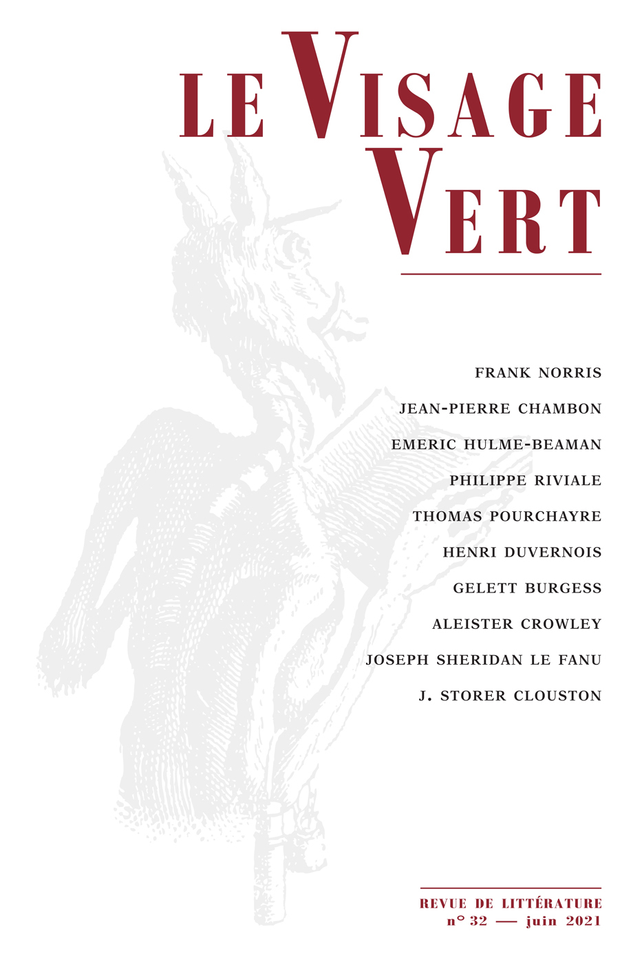 LE VISAGE VERT N°32