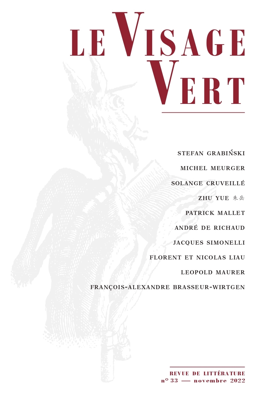 LE VISAGE VERT N°33