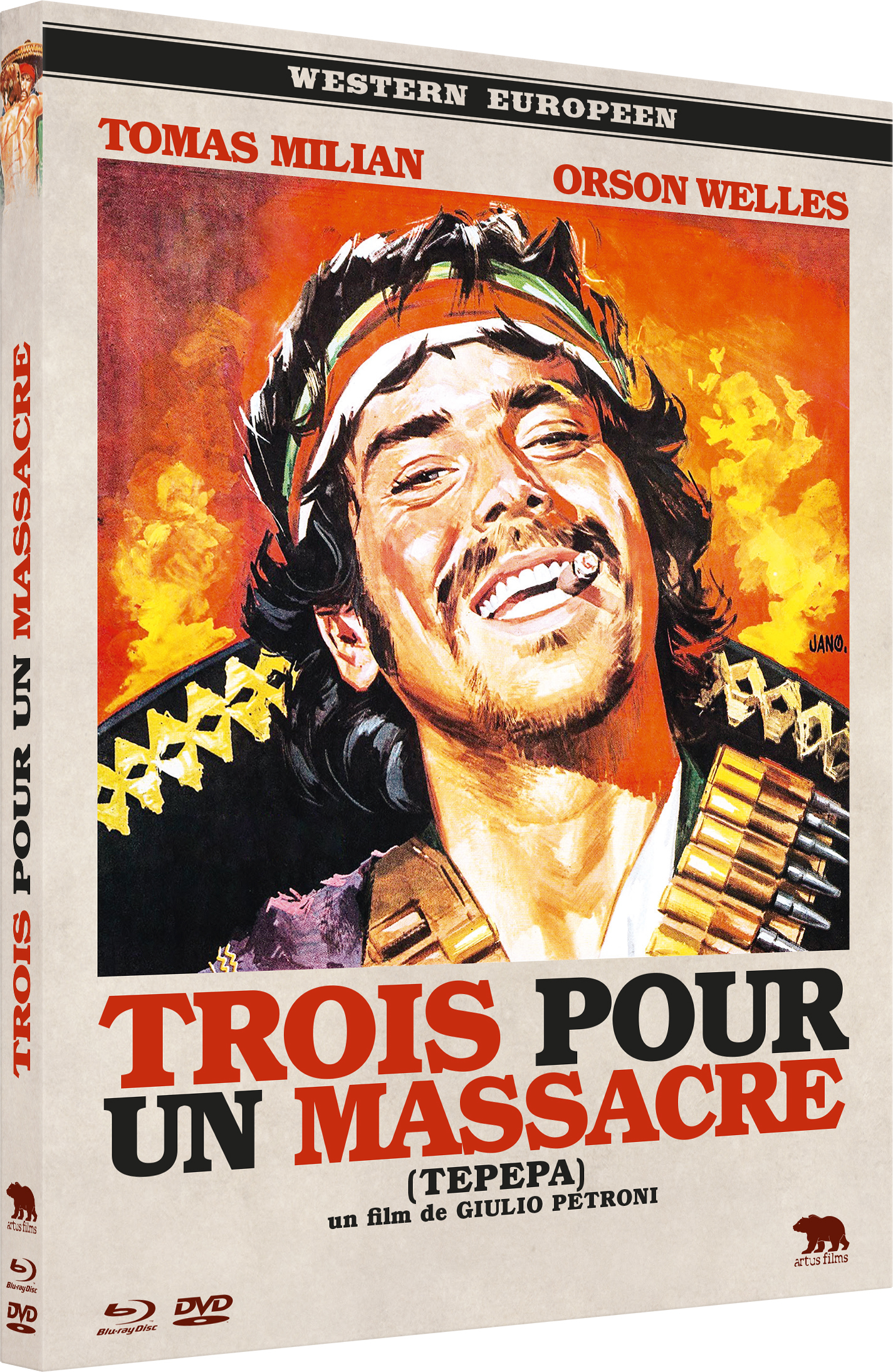 TROIS POUR UN MASSACRE - COMBO DVD + BLU-RAY