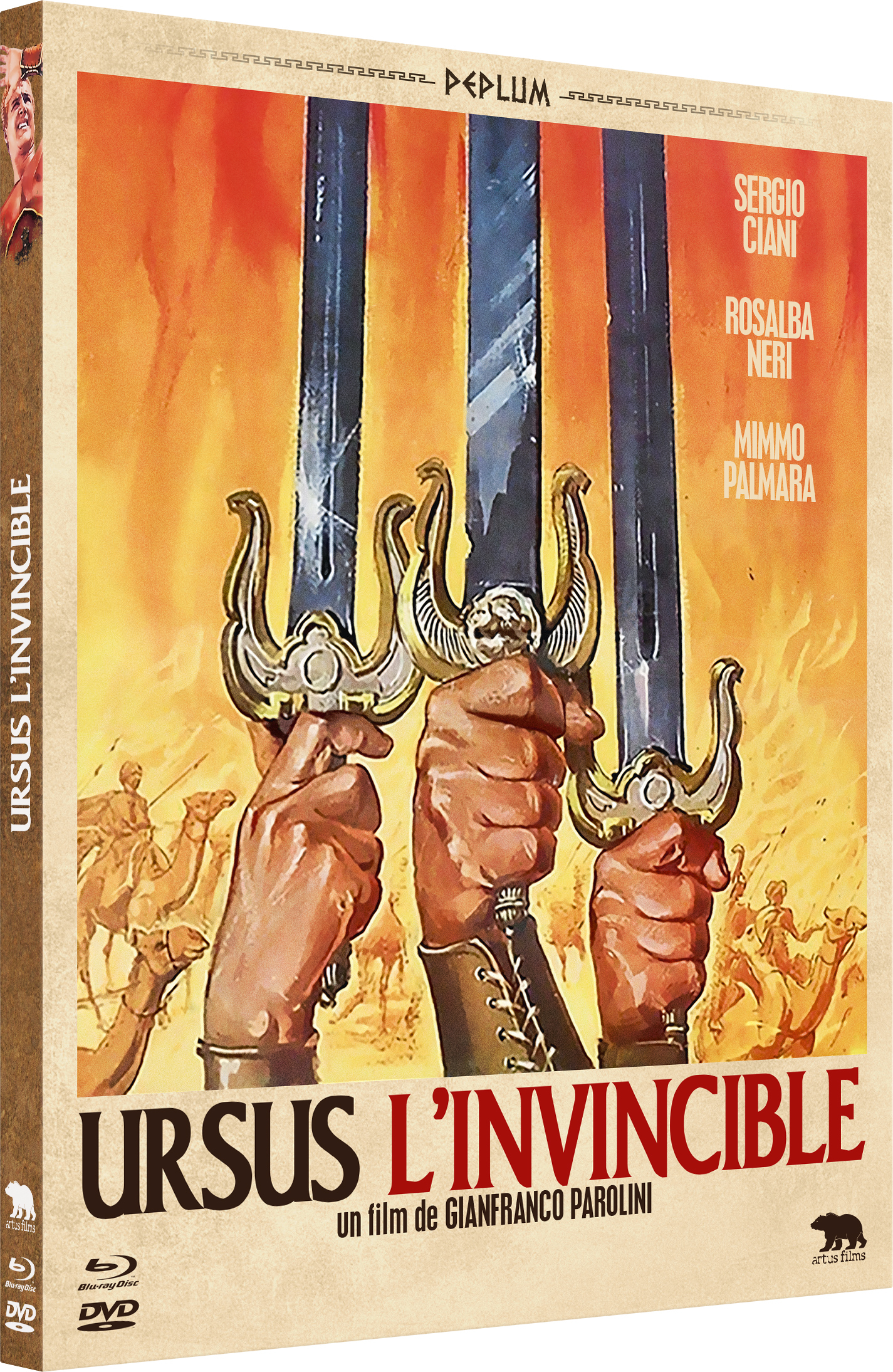 URSUS L'INVINCINLE - COMBO DVD + BLU-RAY