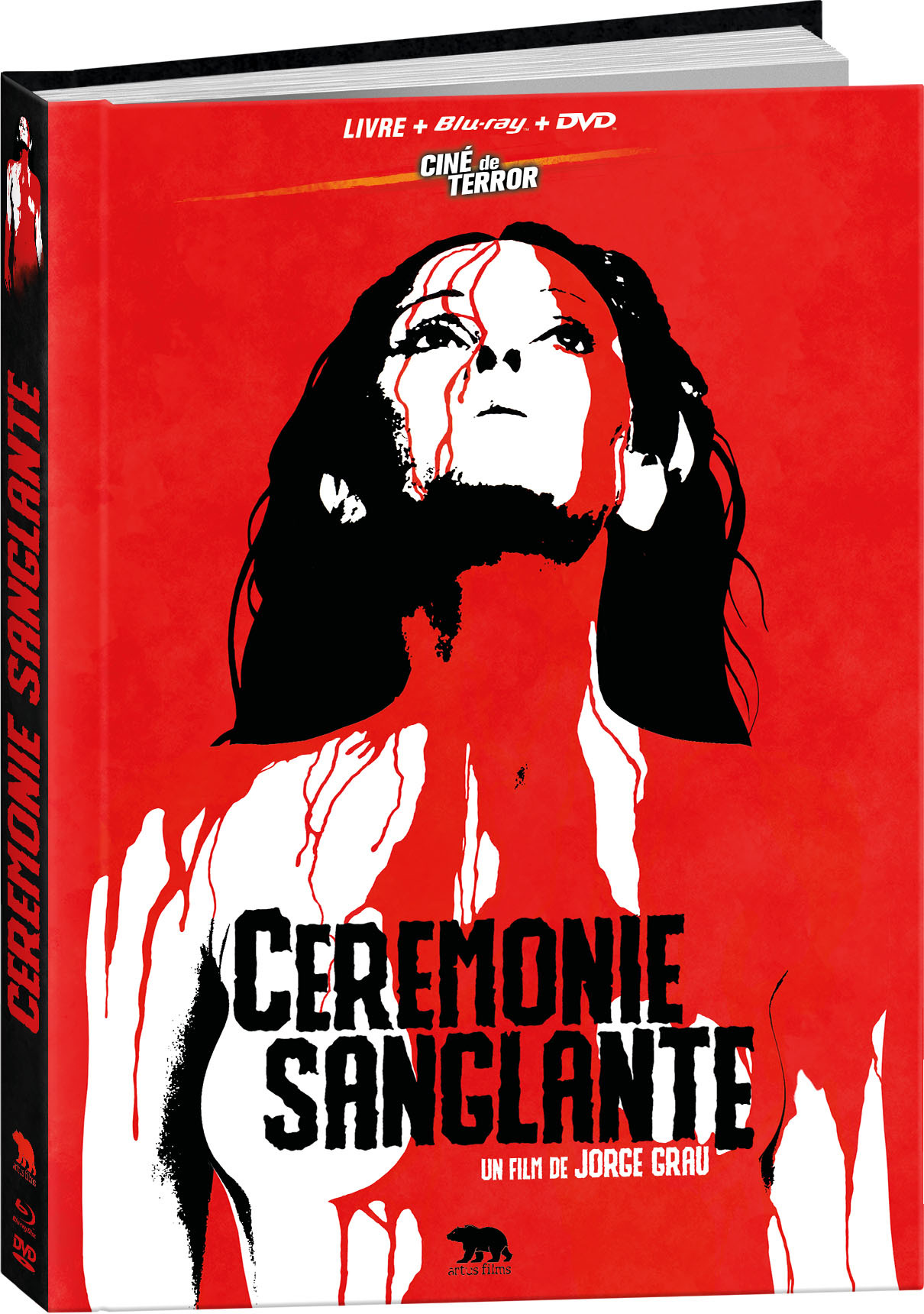 CEREMONIE SANGLANTE - COMBO DVD + BLU-RAY + LIVRE - MEDIABOOK