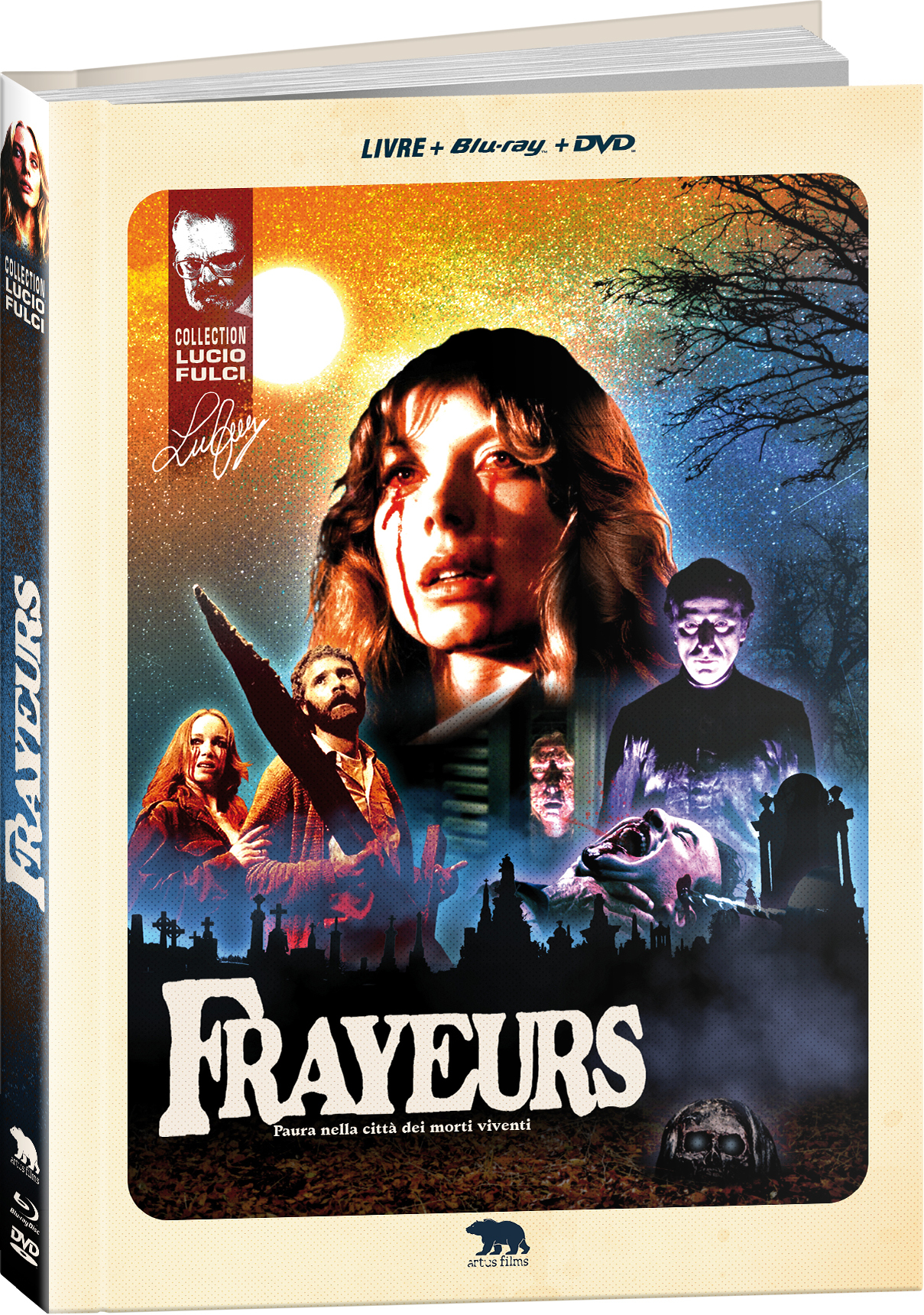 FRAYEURS -  BLU-RAY + DVD + LIVRE