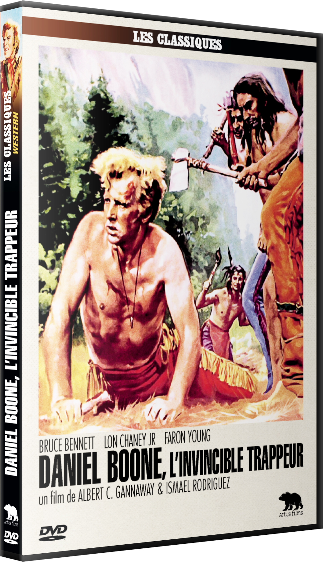 DANIEL BOONE, L'INVINCIBLE TRAPPEUR - DVD