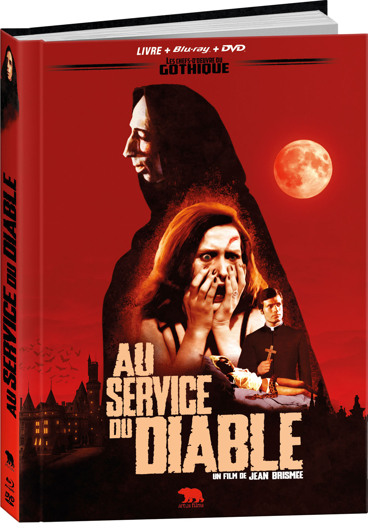 AU SERVICE DU DIABLE - COMBO DVD + BLU-RAY + LIVRE - MEDIABOOK