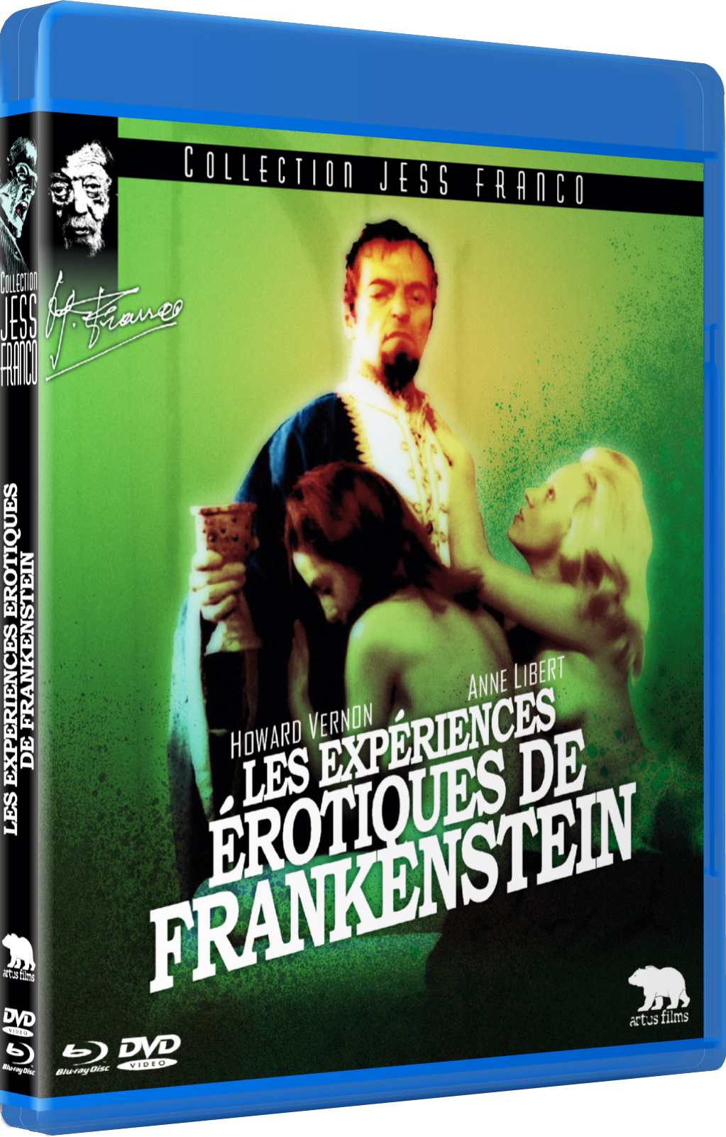 EXPERIENCES EROTIQUES DE FRANKENSTEIN (LES) - COMBO DVD + BLU-RAY