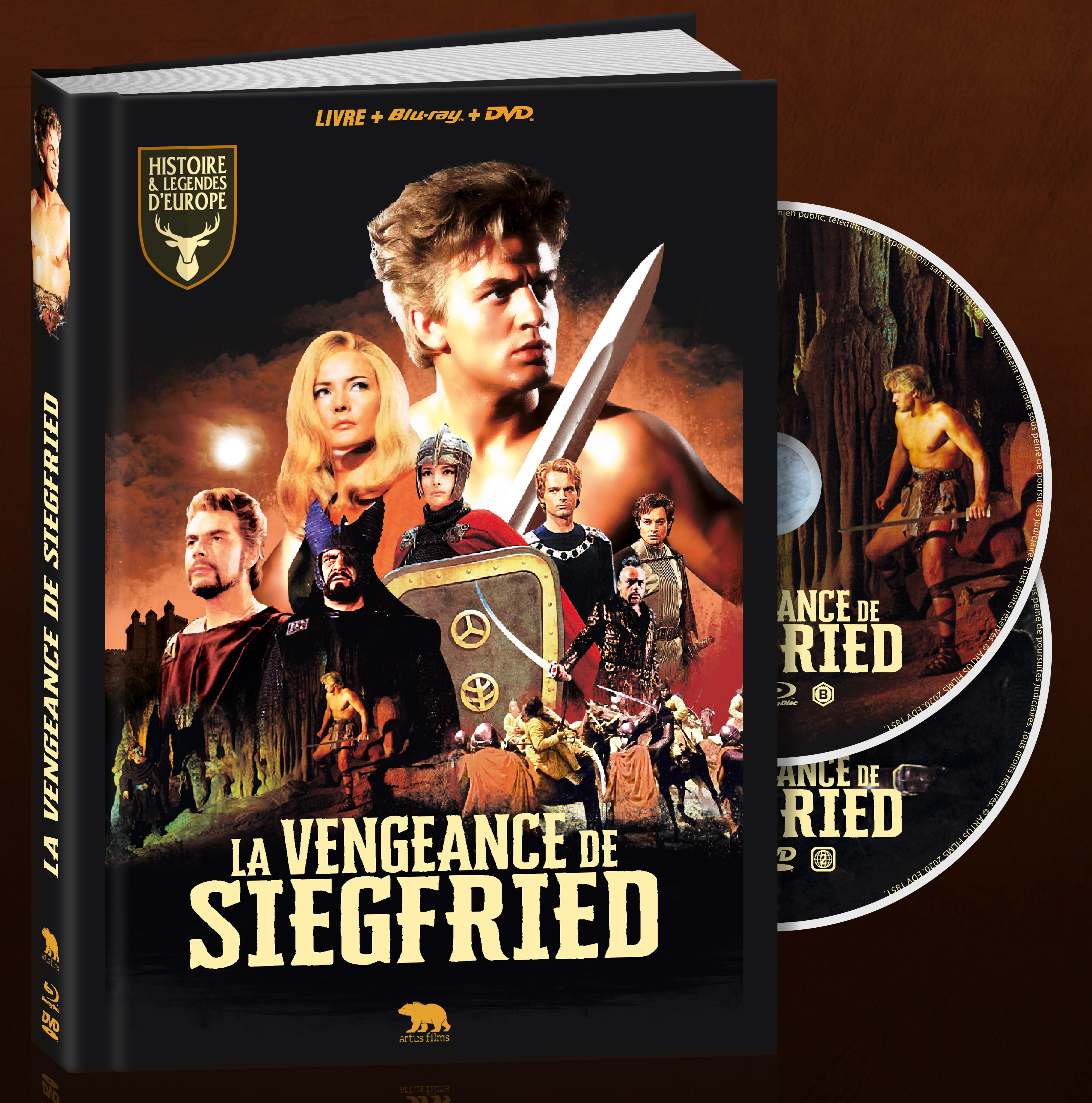 VENGEANCE DE SIEGFRIED (LA) - COMBO DVD + BLU-RAY + LIVRE - MEDIABOOK