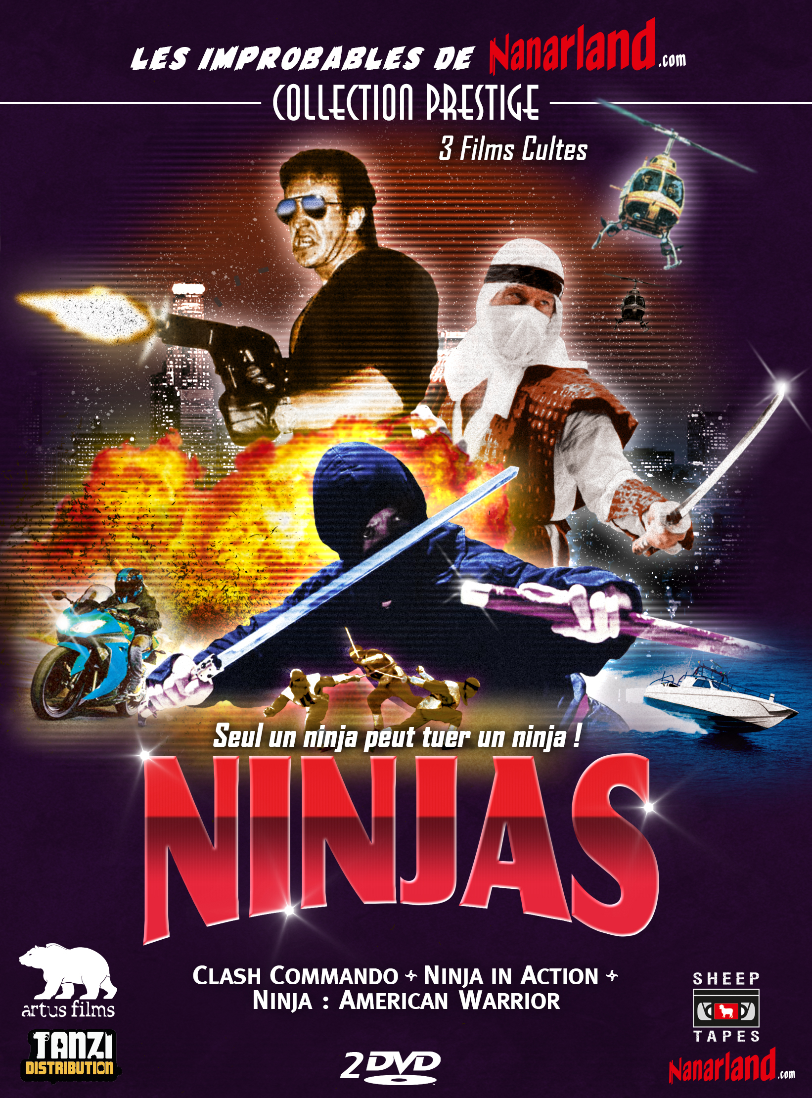 NINJAS - 2 DVD