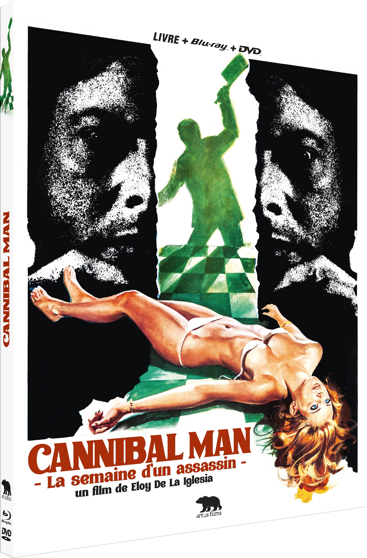 CANNIBAL MAN - COMBO DVD + BLU-RAY + LIVRE-  MEDIABOOK