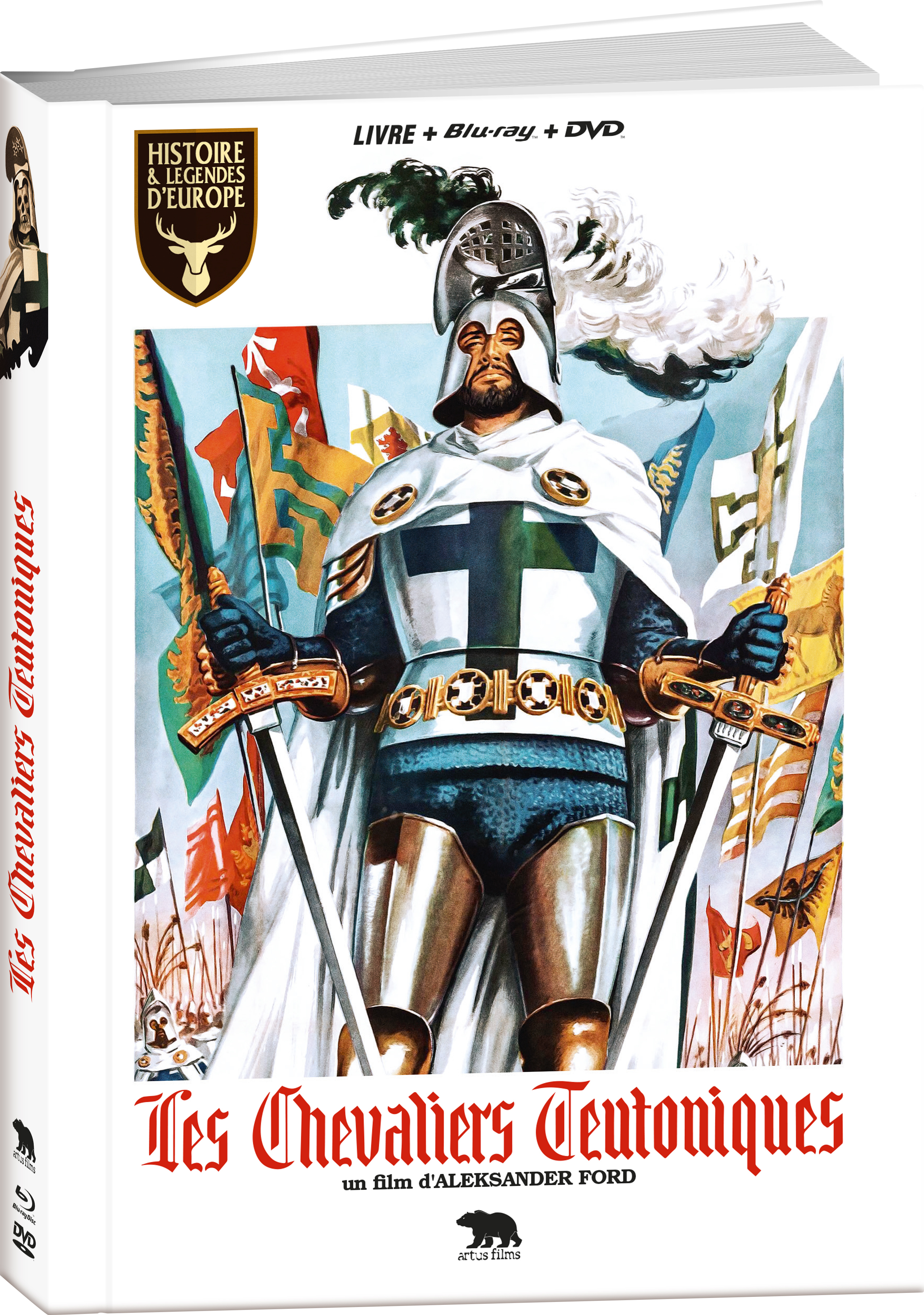 CHEVALIERS TEUTONIQUES (LES) - COMBO DVD + BLU-RAY + LIVRE MEDIABOOK