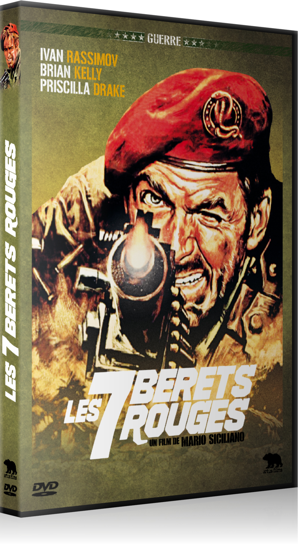 SEPT BERETS ROUGES (LES) - DVD