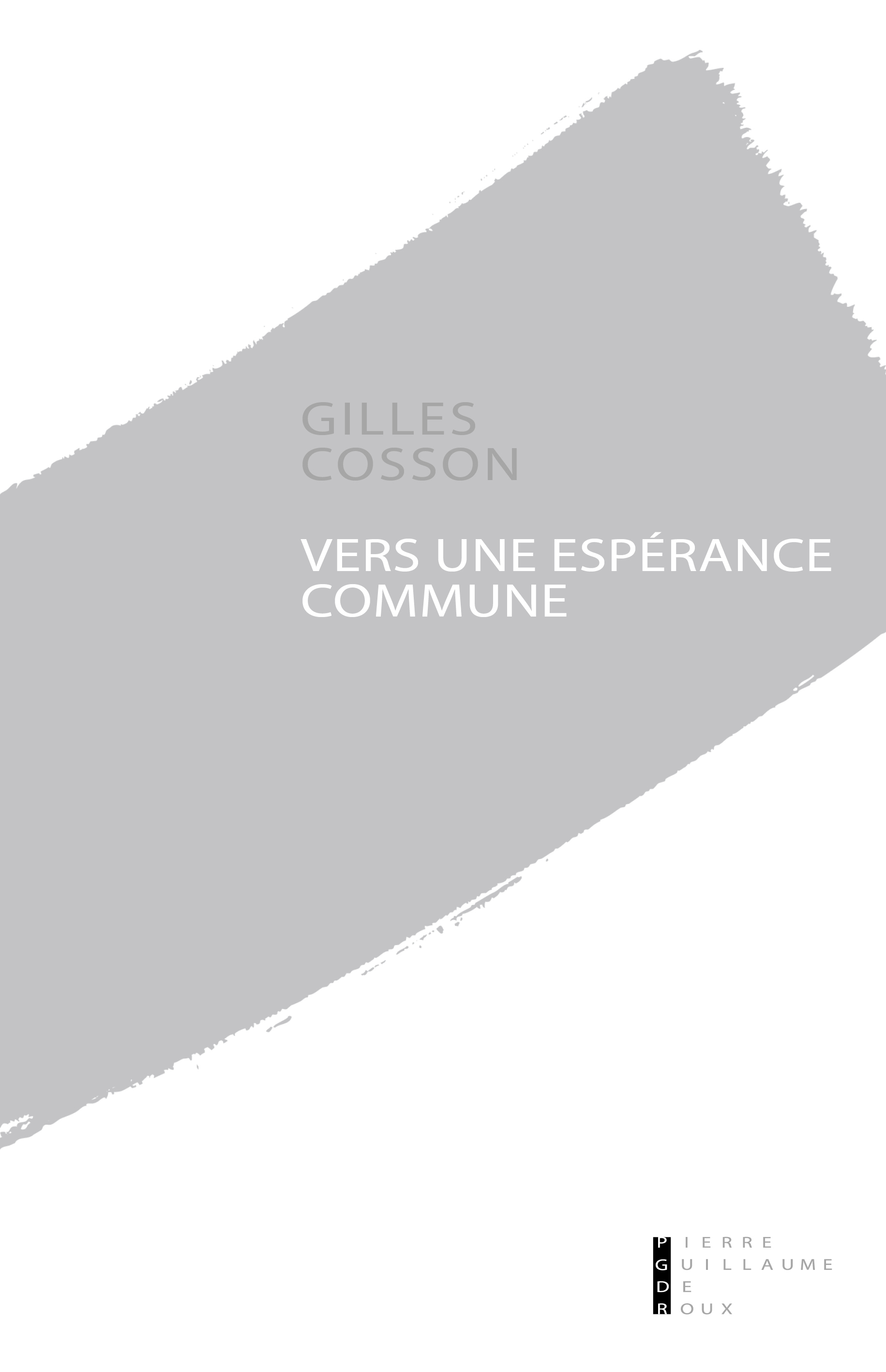 Vers une espérance commune