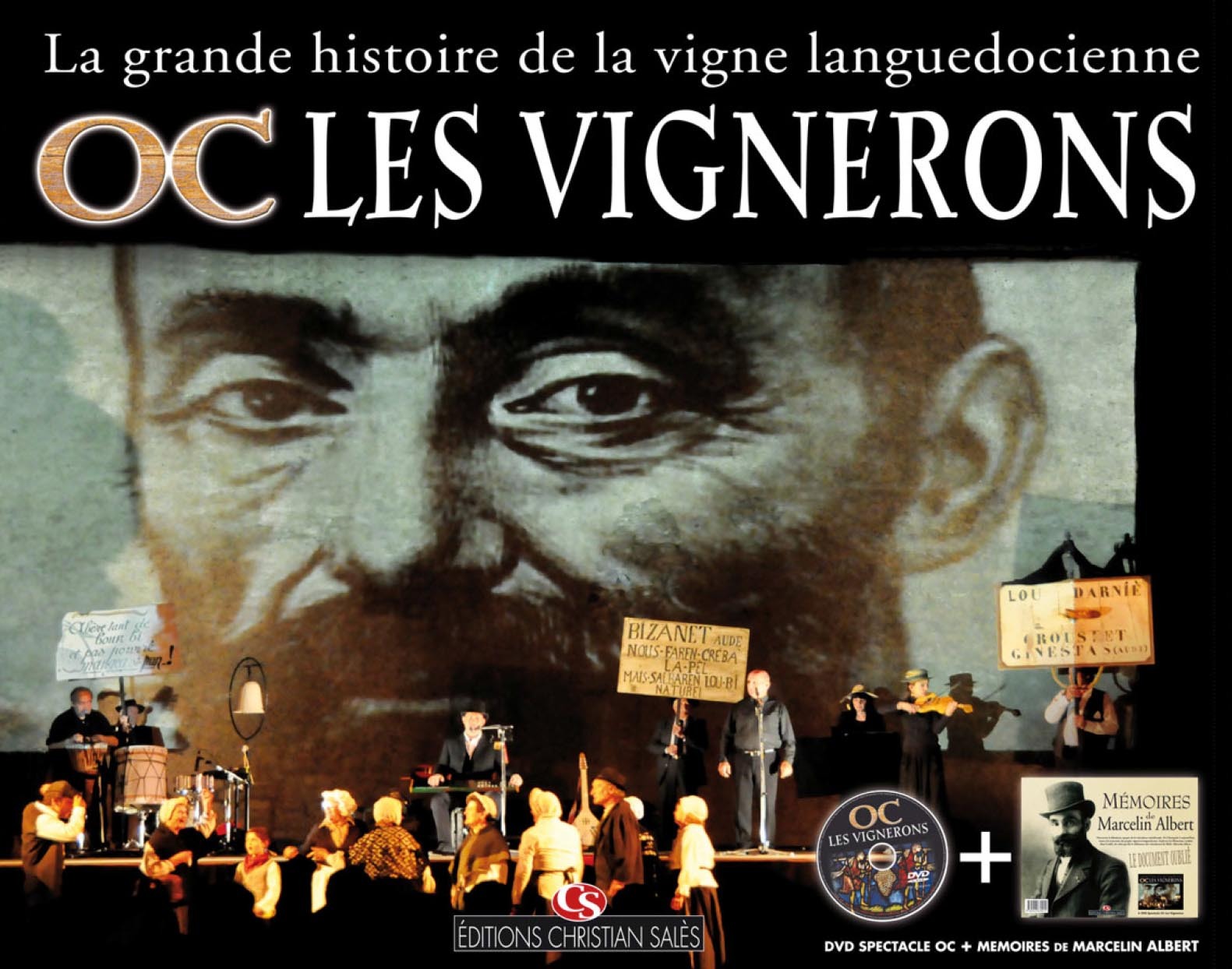 OC LES VIGNERONS - LIV + DVD  MEMOIRES DE MARCELIN ALBERT