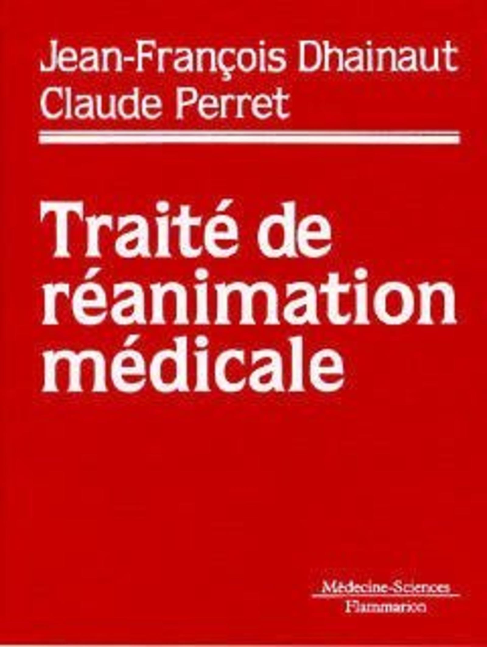 Traité de réanimation médicale