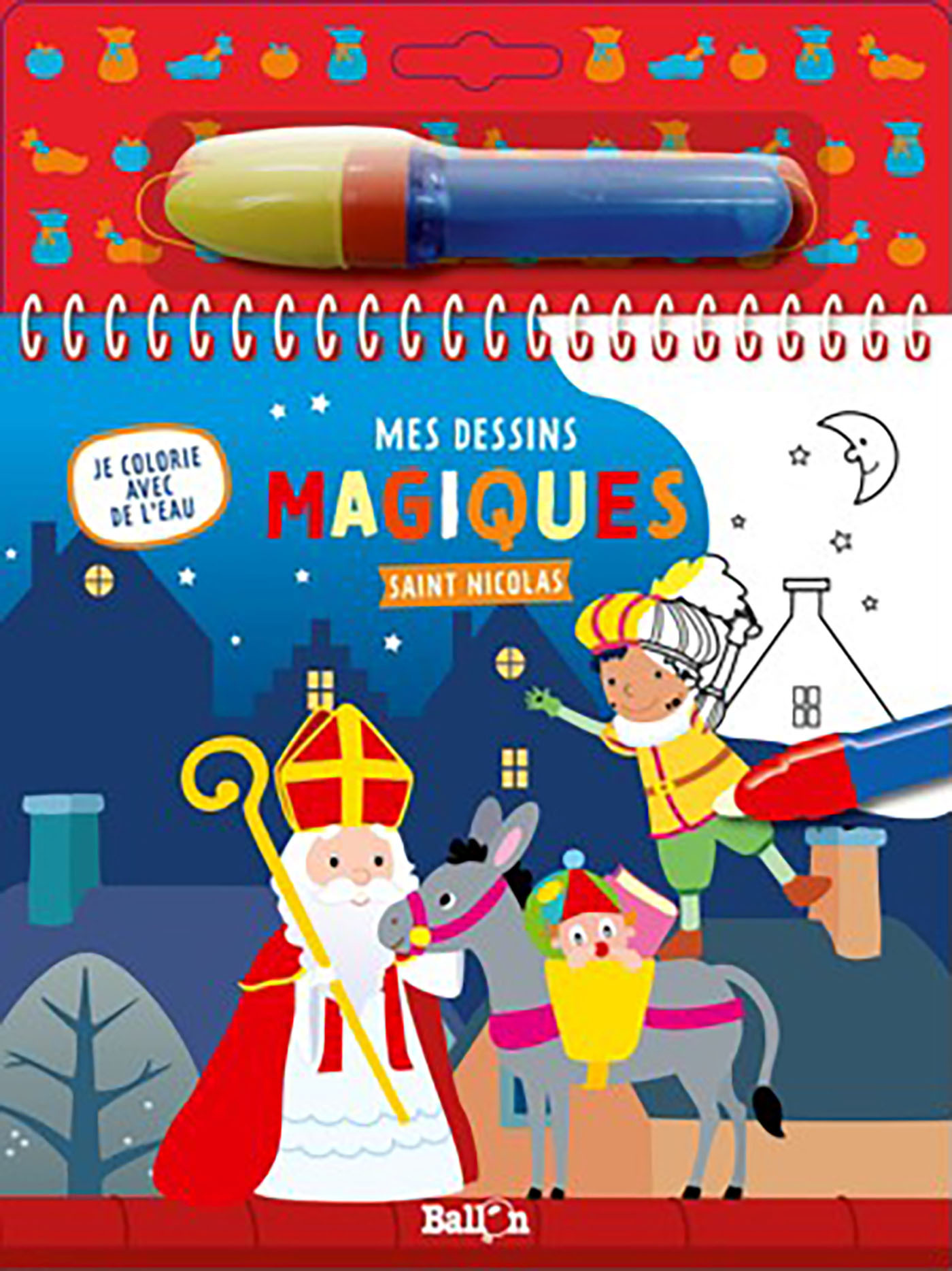 Mes dessins magiques : Saint Nicolas