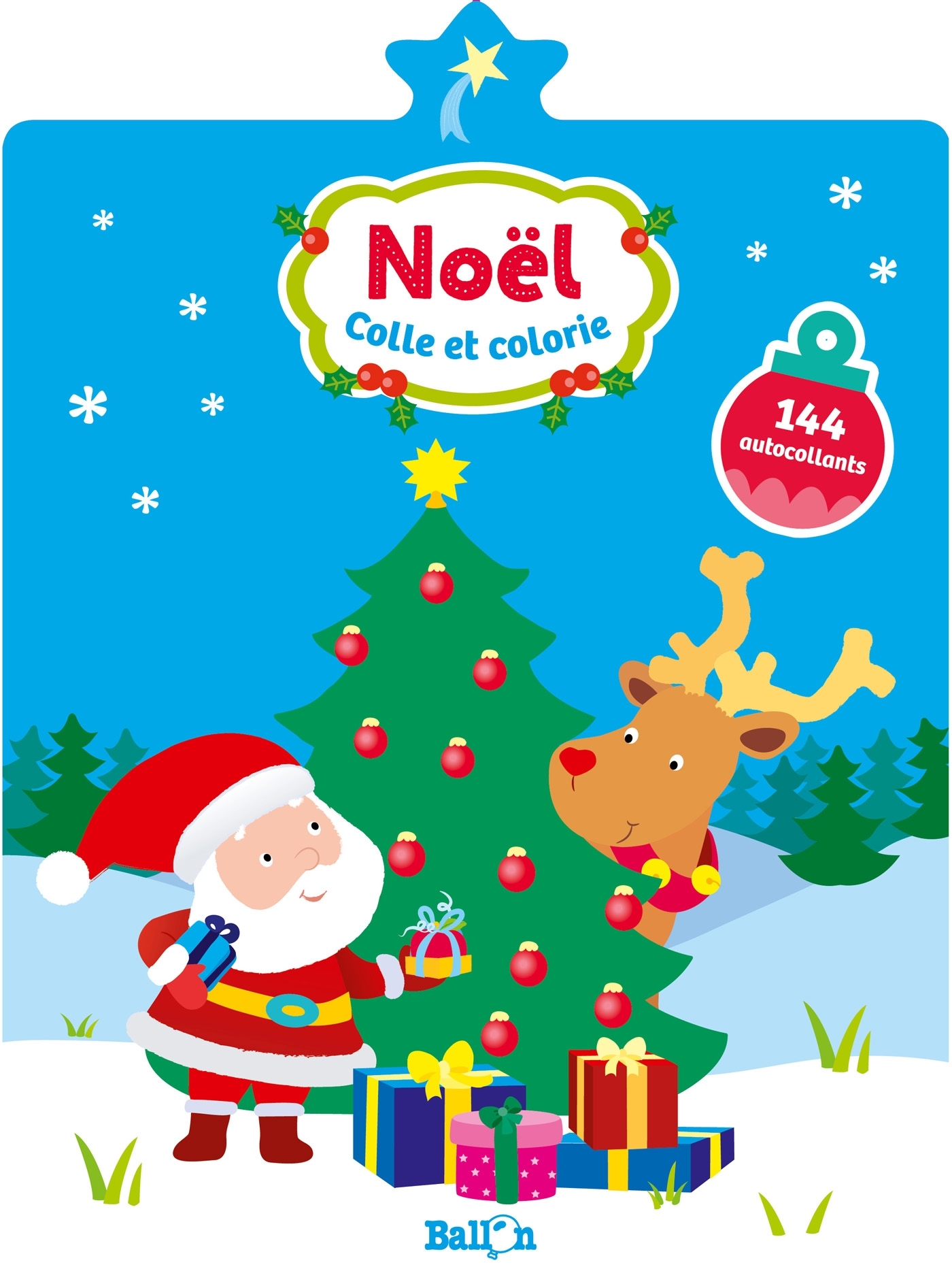Colle et colorie Noël