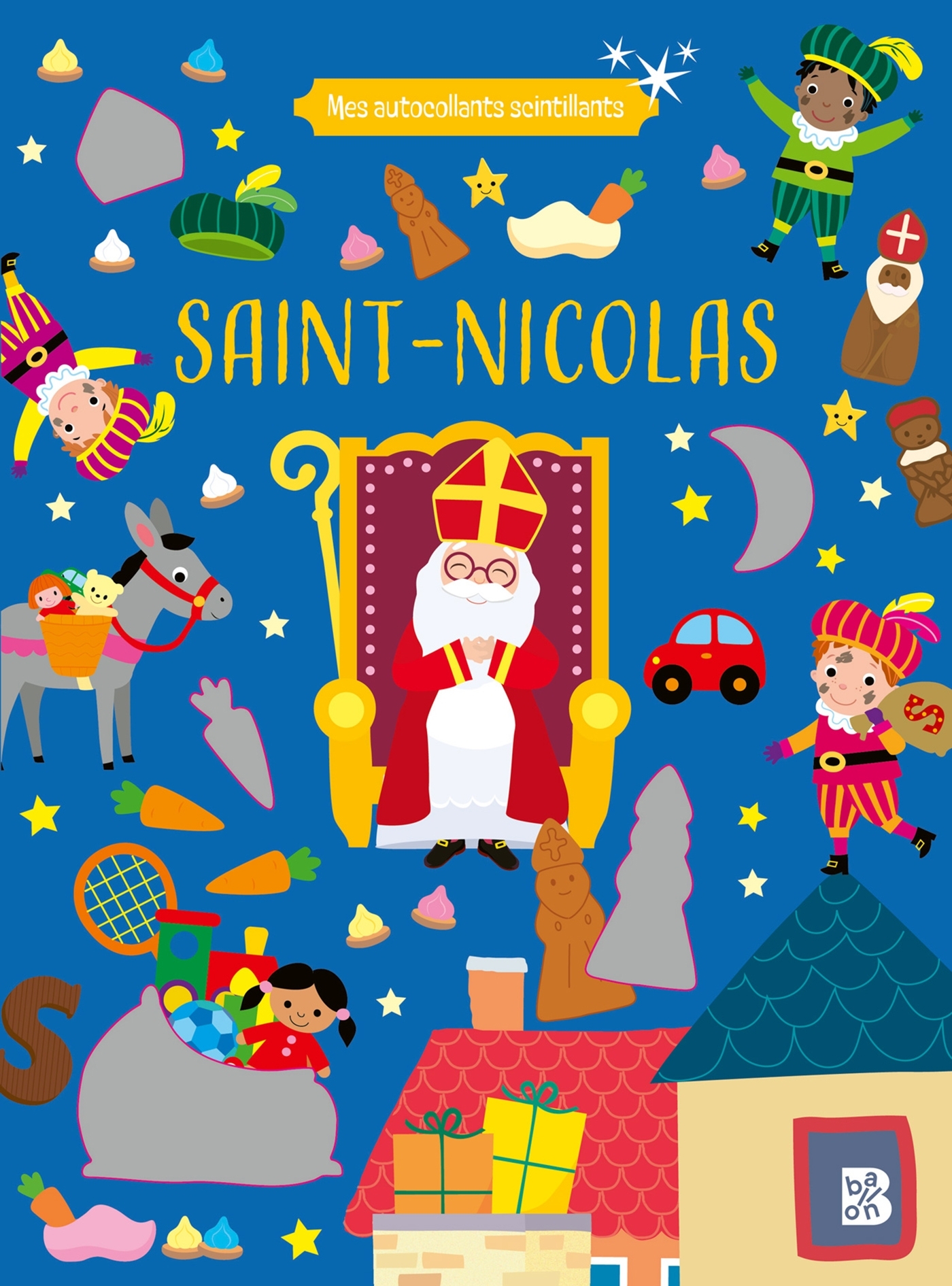 Livre d'autocollants - Saint-Nicolas