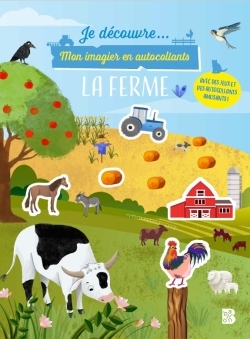 Mon imagier en autocollants : La ferme