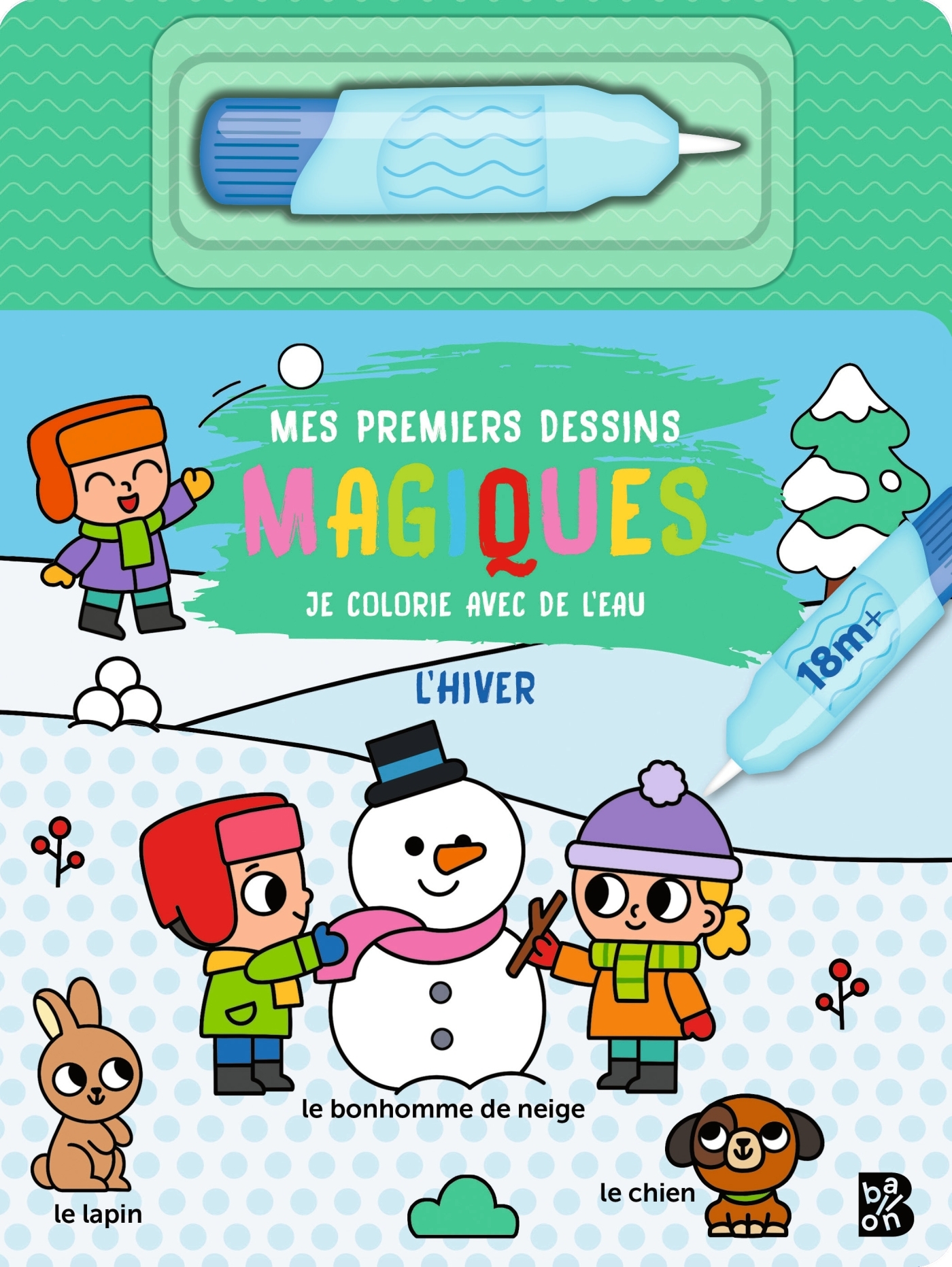 Mes premiers dessins magiques : L'hiver