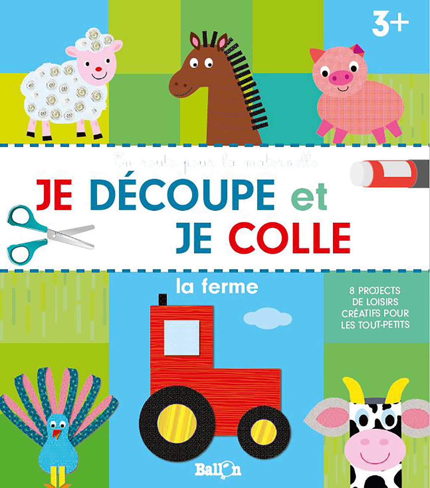 Je découpe et je colle - La ferme