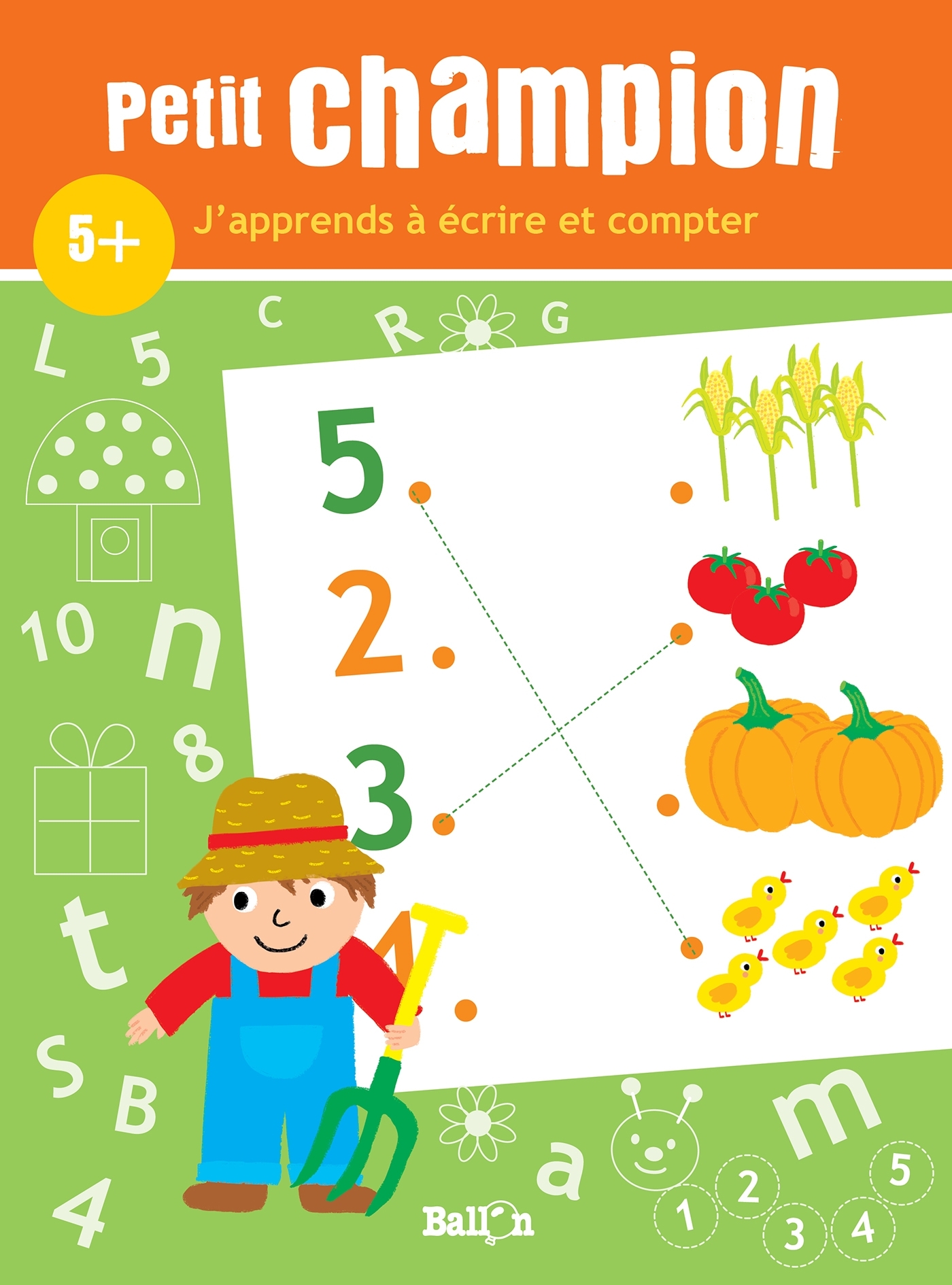 J'apprends à écrire et à compter 5+