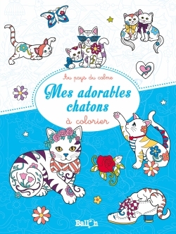 Mes adorables chatons à colorier