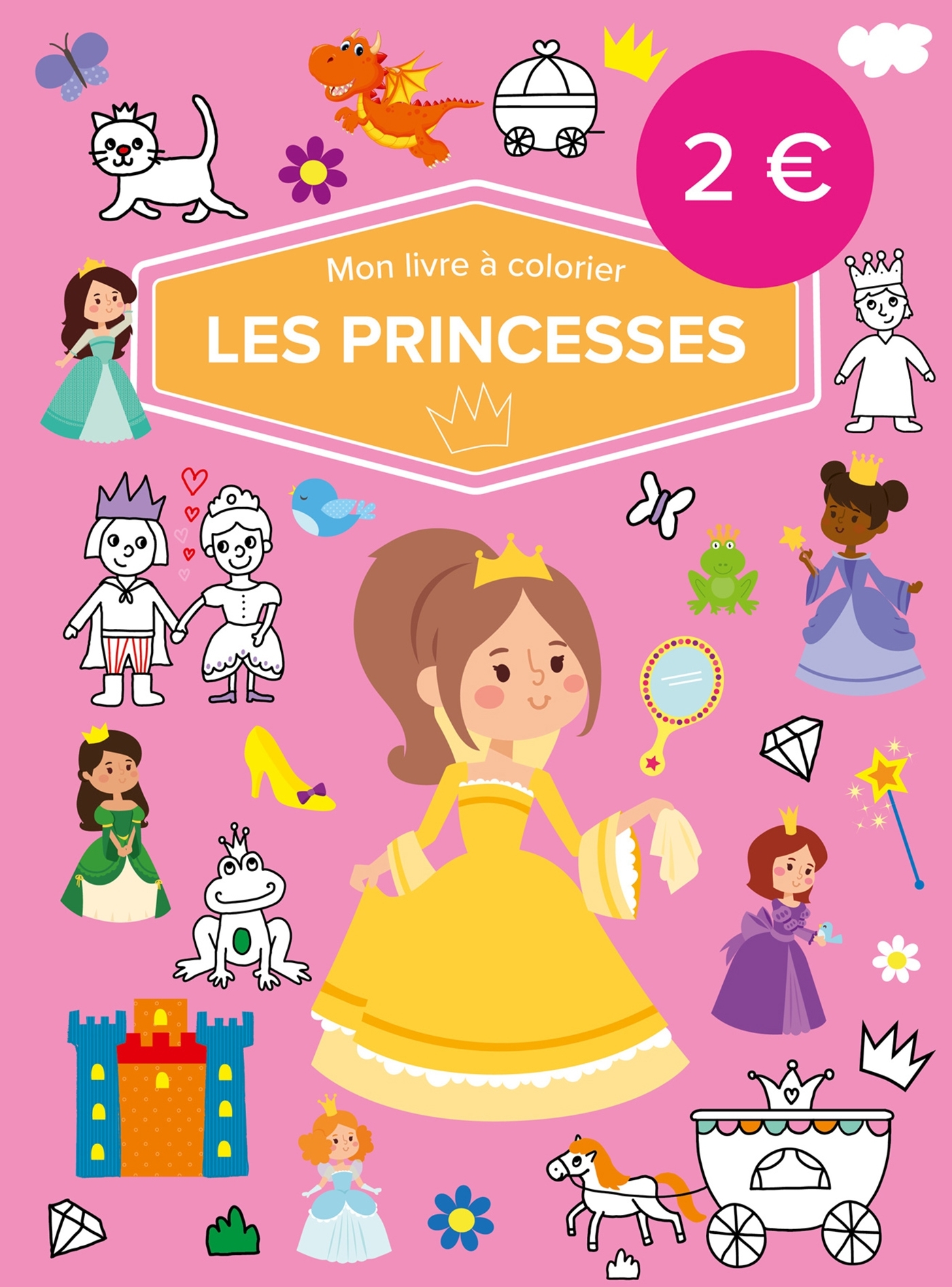 Mon livre à colorier - Les princesses