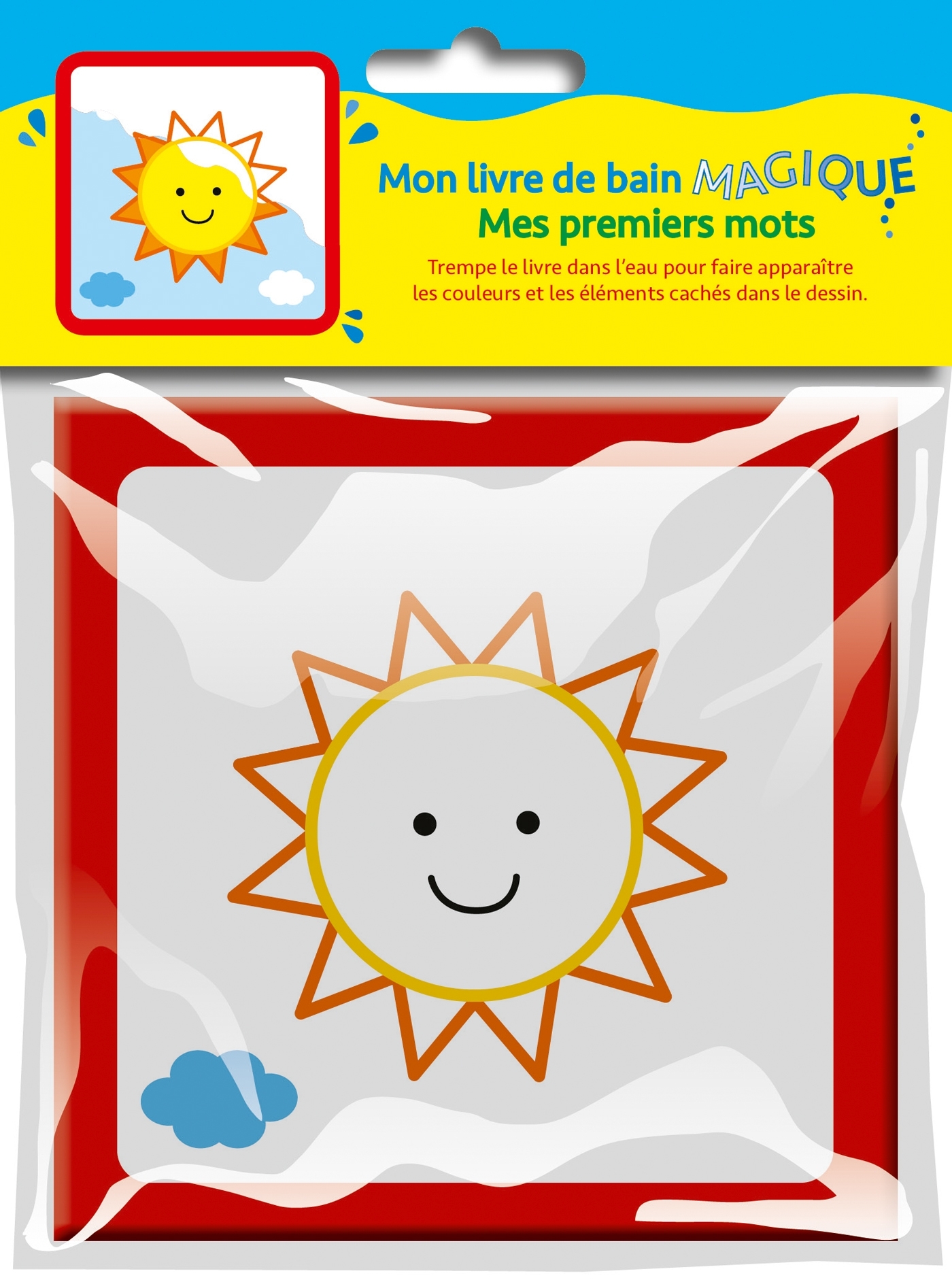 Livre de bain magique - Mes premiers mots