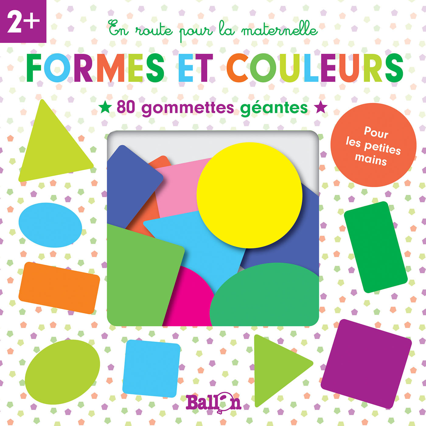 80 Gommettes géantes