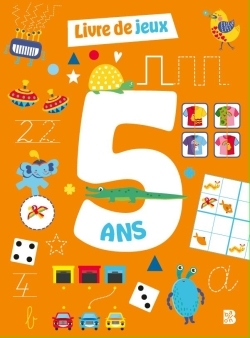 Livre de jeux : 5 ans