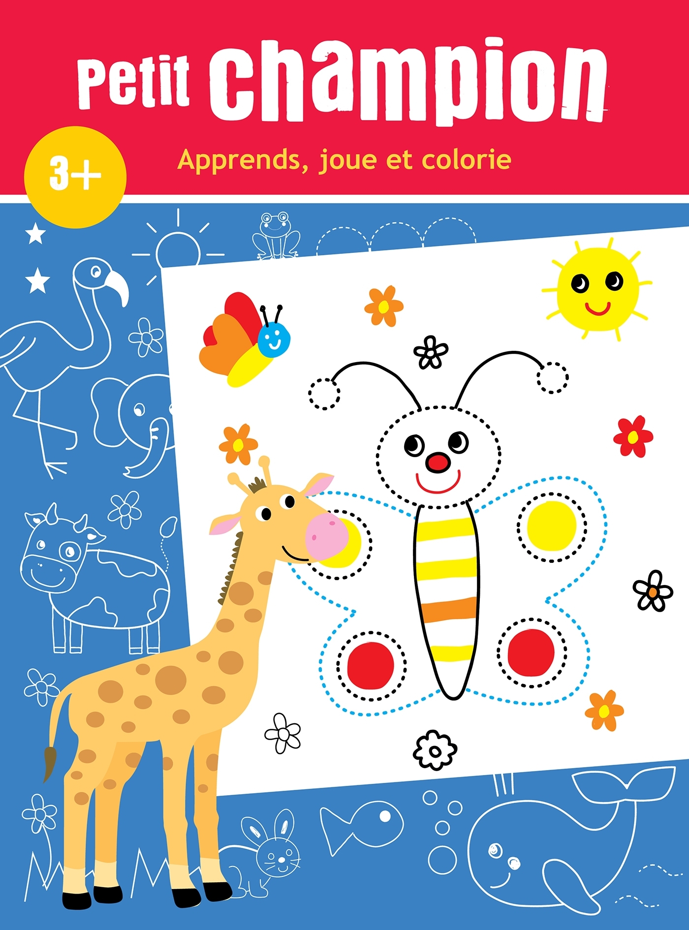 Apprends, joue et colorie 3+