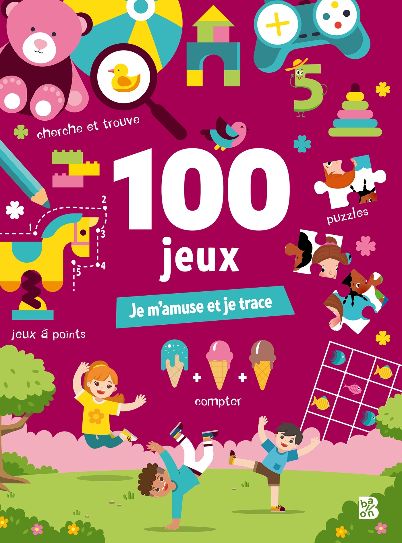 100 jeux mini - Je m'amuse et je trace