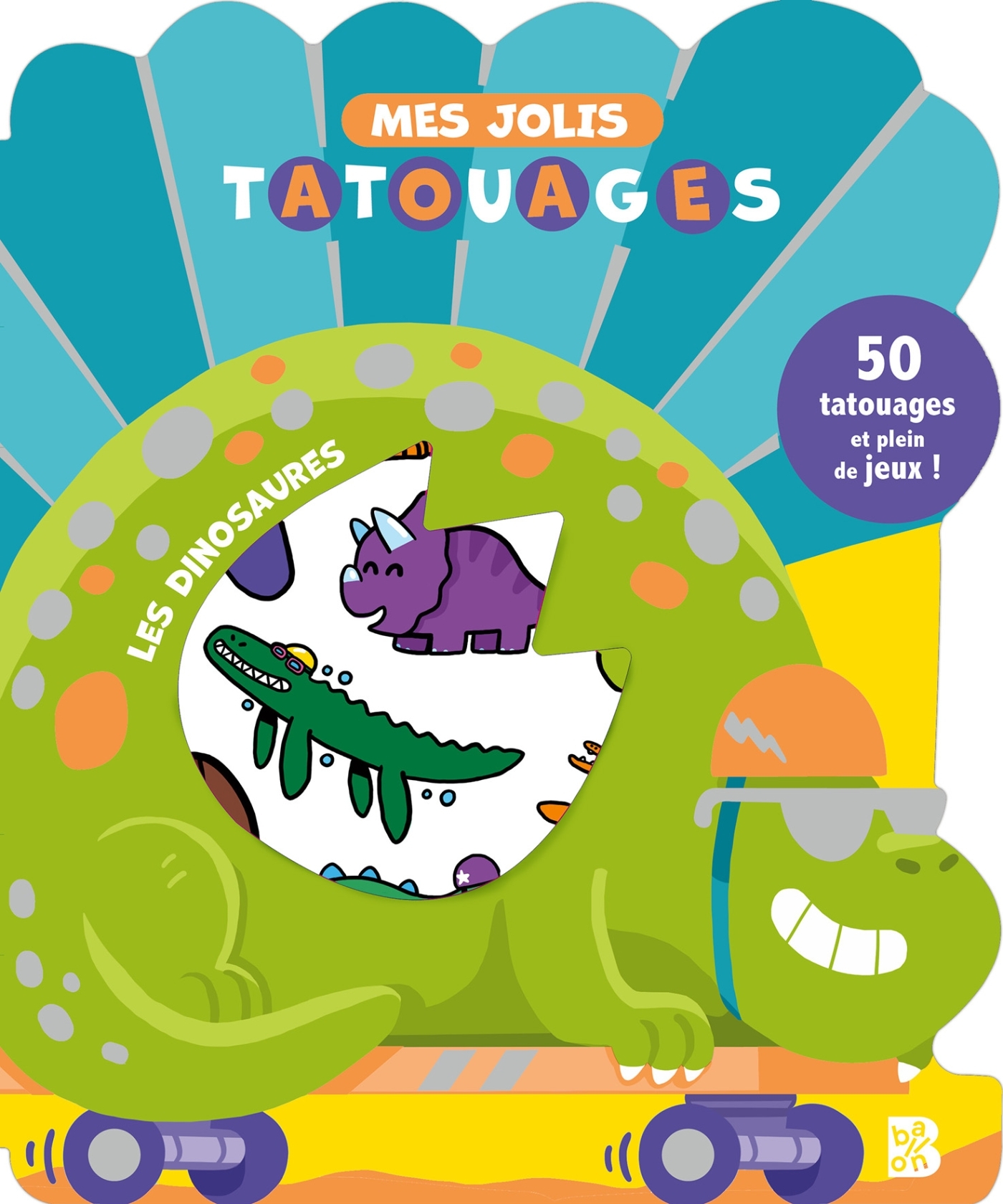 Tatouages avec découpe:  Les dinosaures