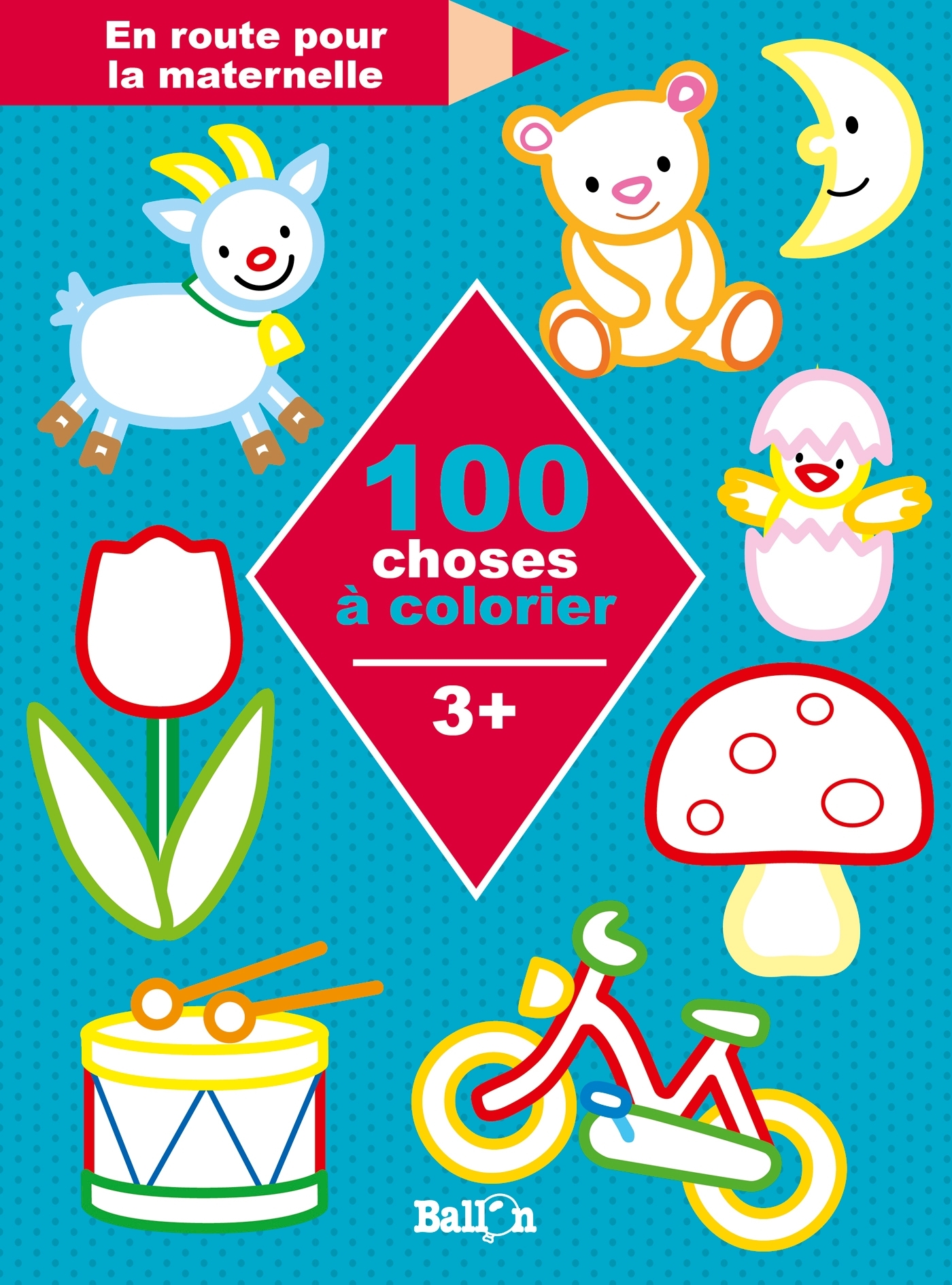 100 choses à colorier 3+