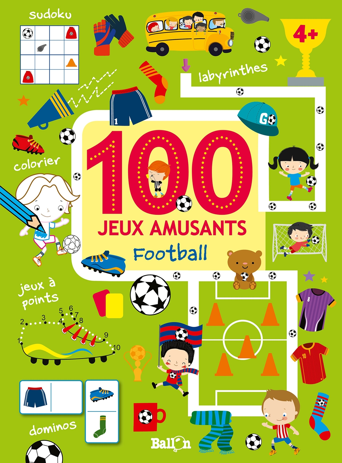 100 jeux amusants football