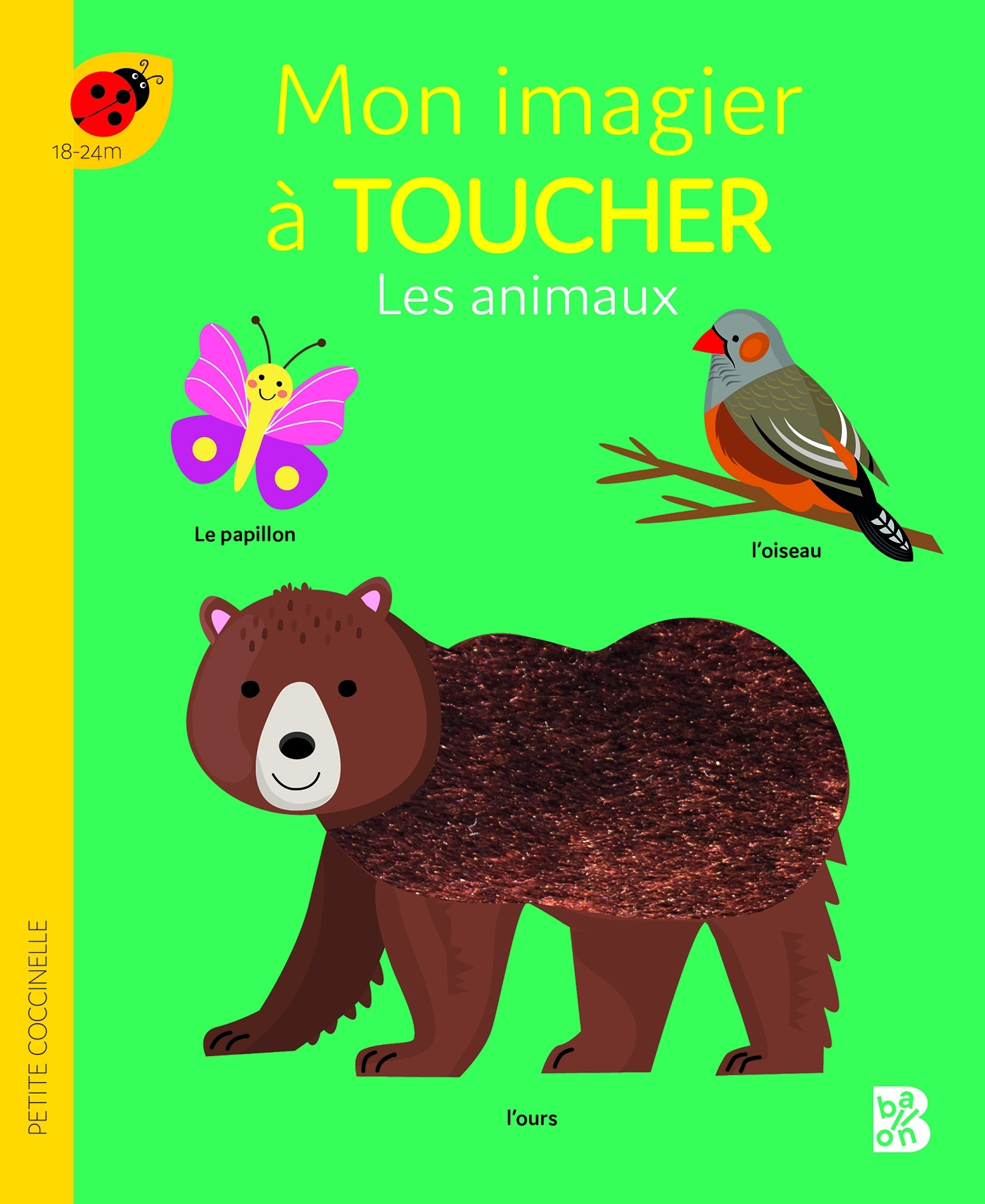 Mon imagier à toucher : Les animaux