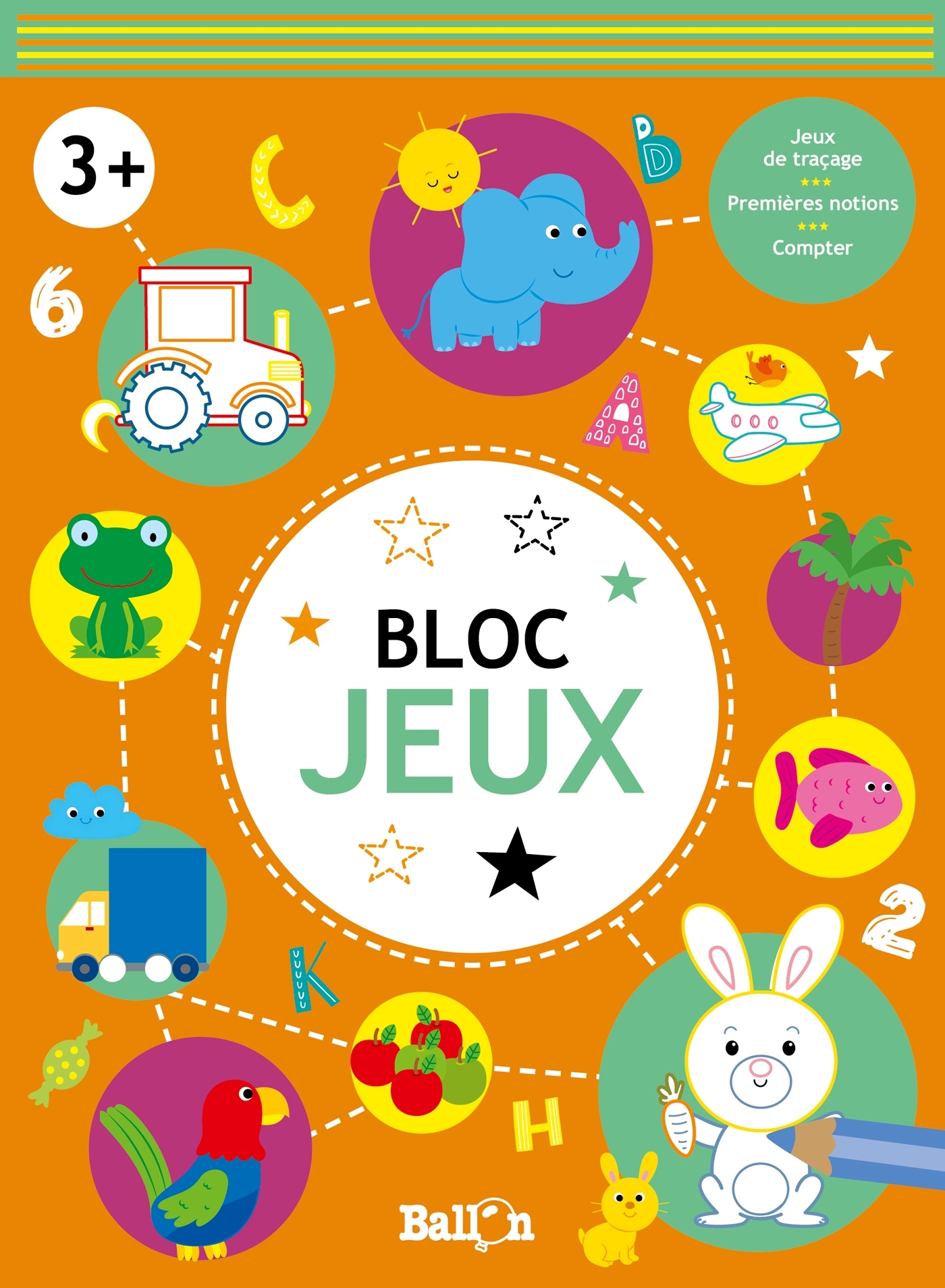 Bloc vacances 3+ (orange)