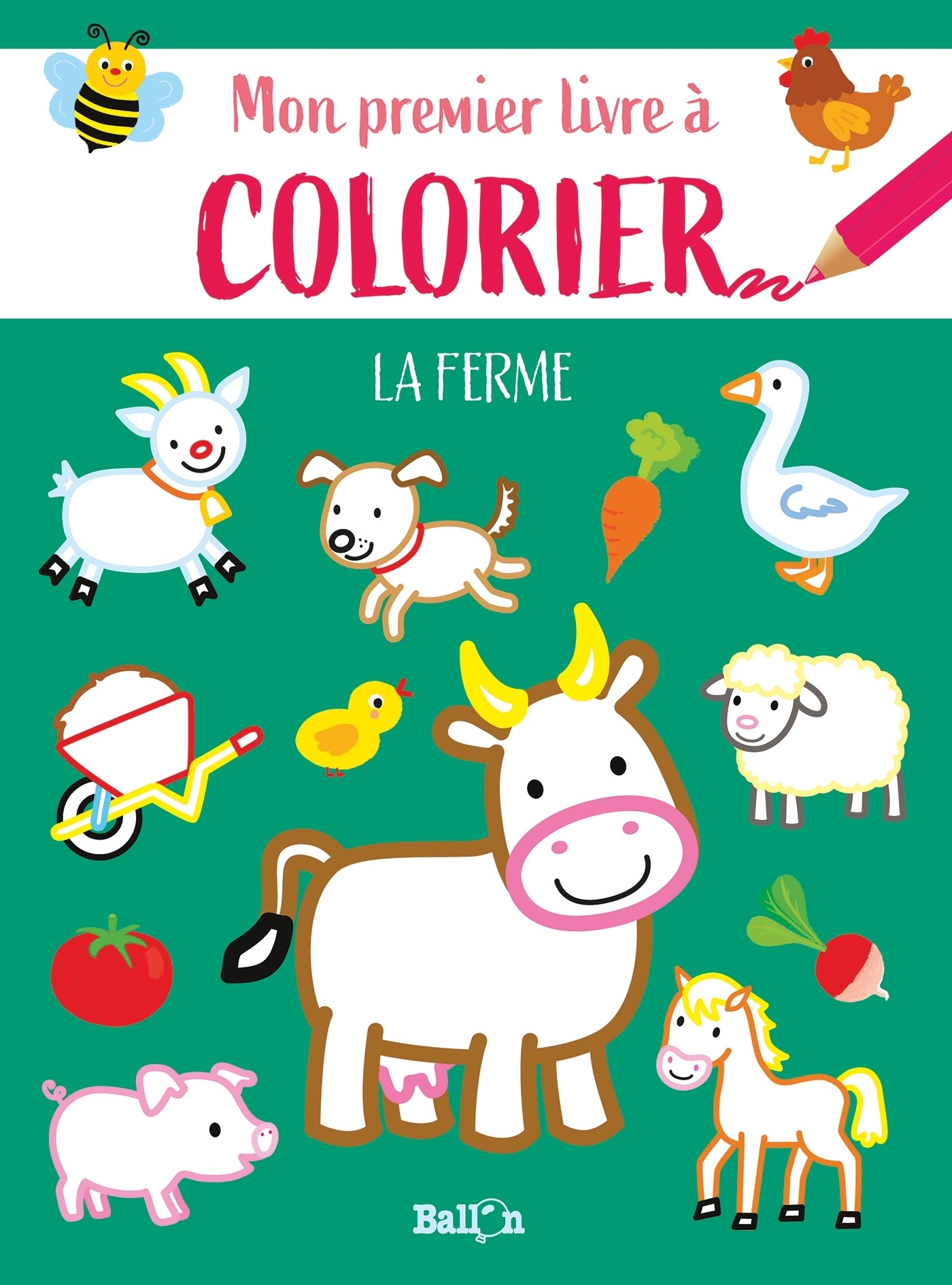 Les p'tits canards coloriages - La ferme